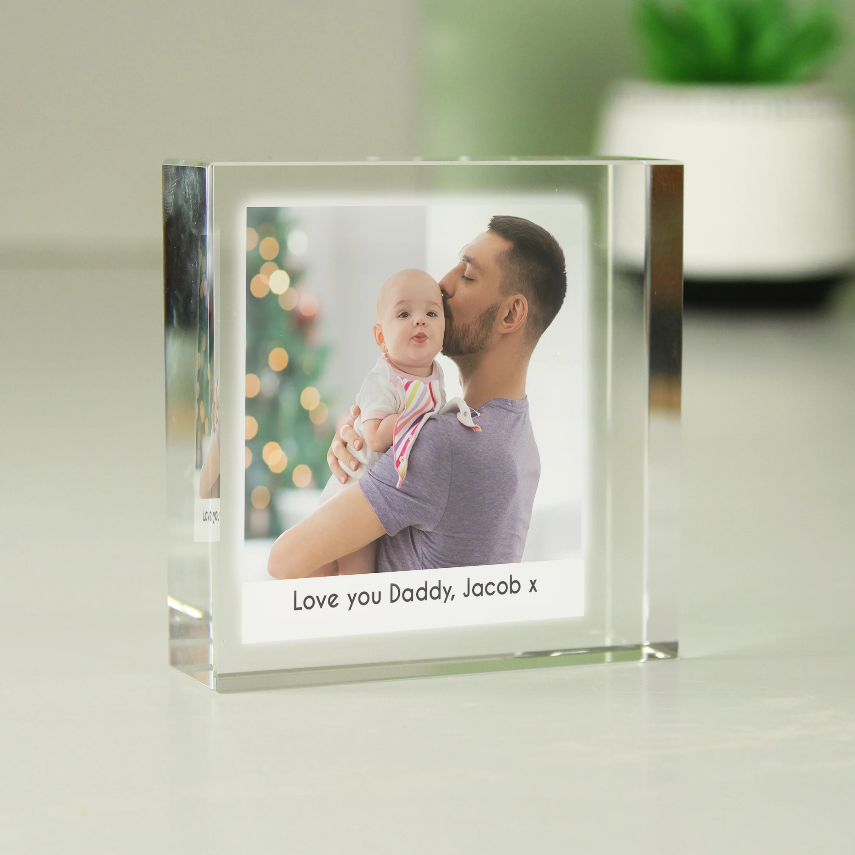 Personalised Photo Upload Crystal Token - Image 2