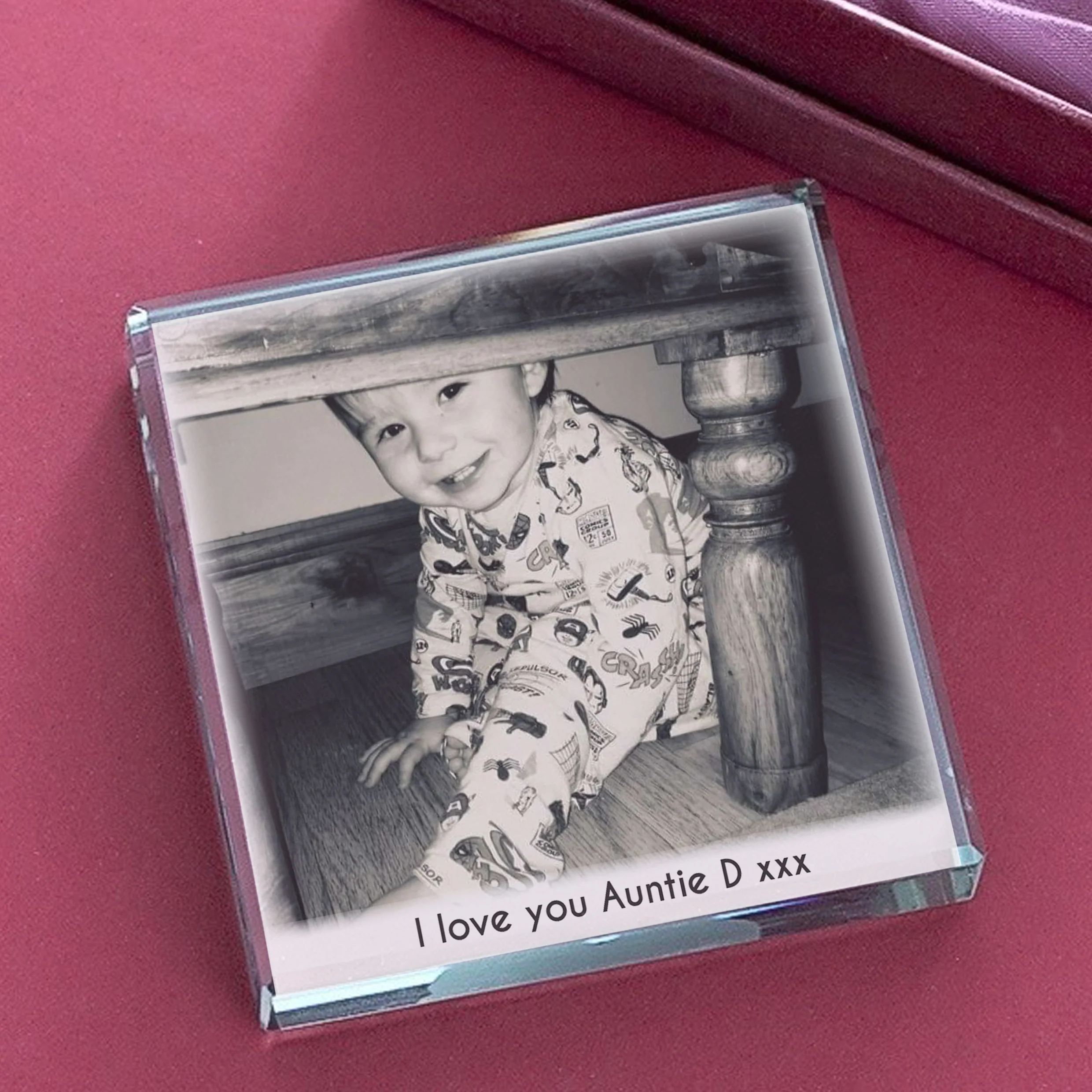 Personalised Photo Upload Crystal Token - Image 5