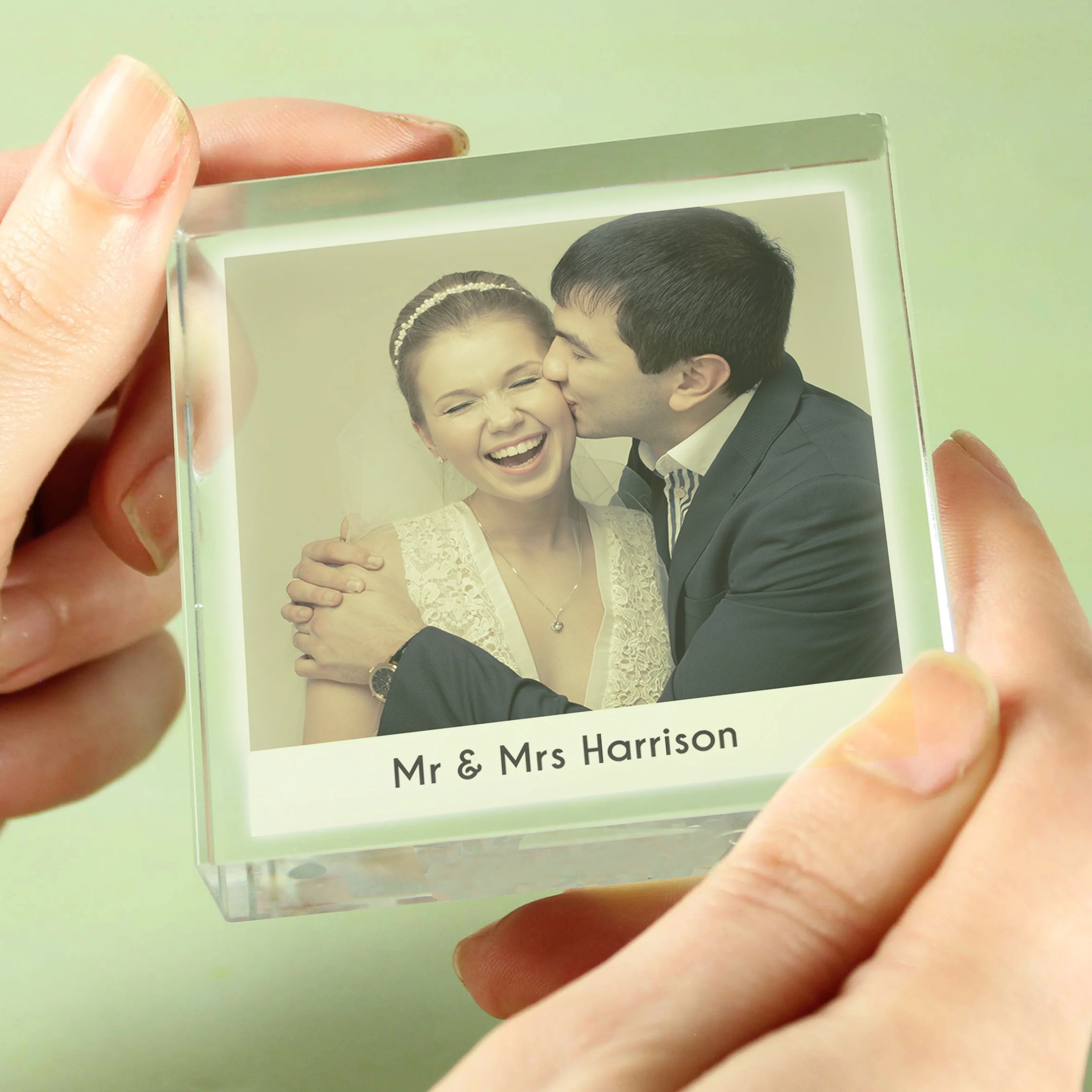 Personalised Photo Upload Crystal Token - Image 6