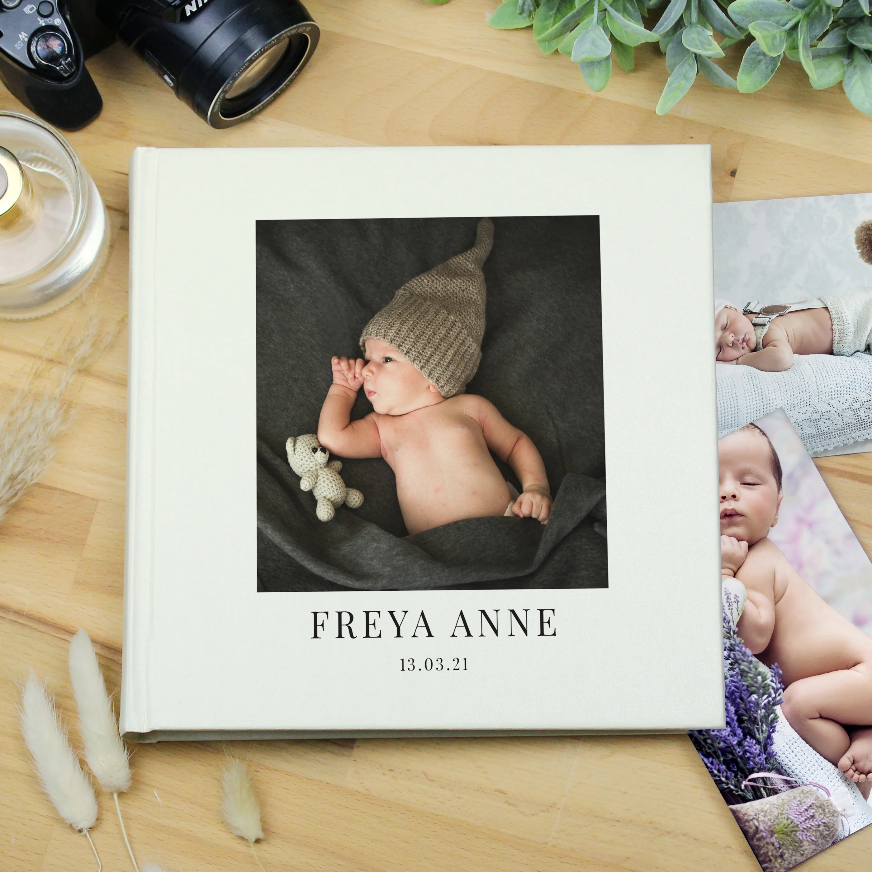 Personalised Photo Upload Square Photo Album - Image 2