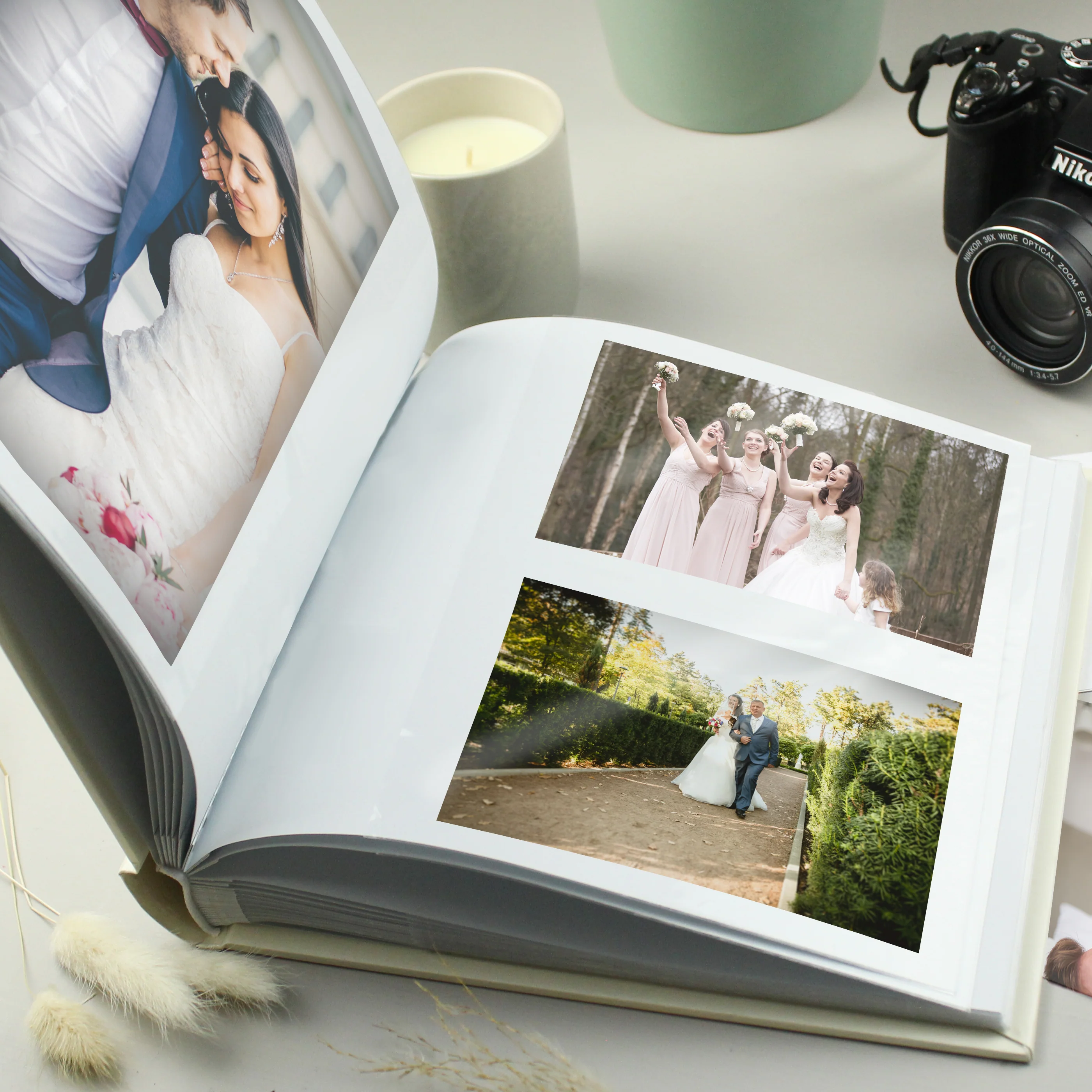 Personalised Photo Upload Square Photo Album - Image 7