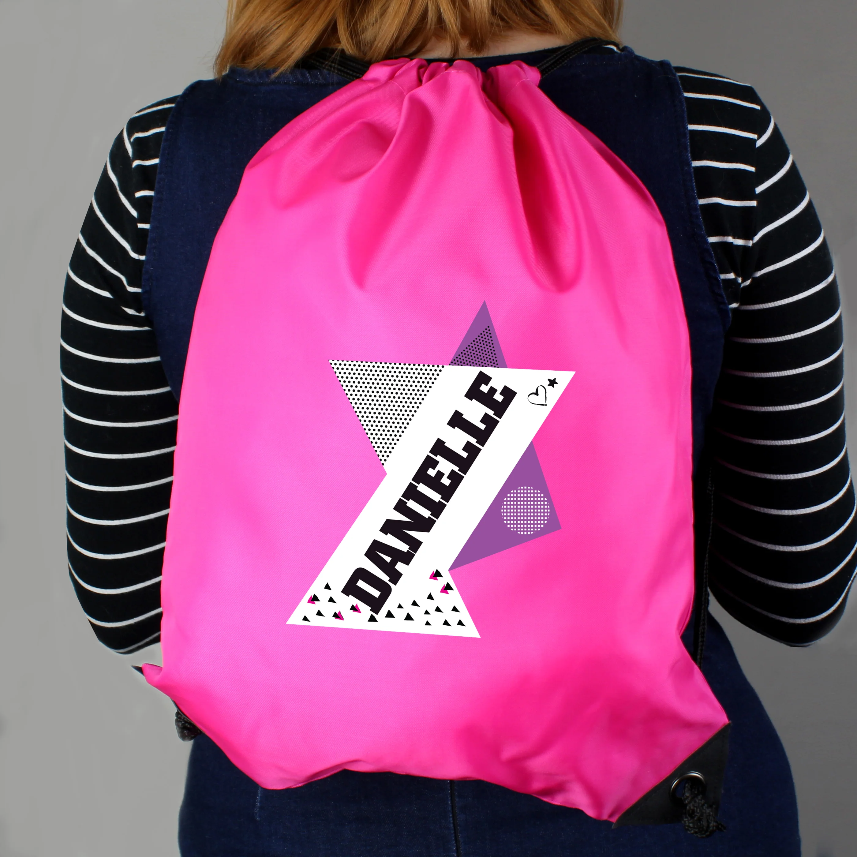 Personalised Pink Kit Bag - Image 3