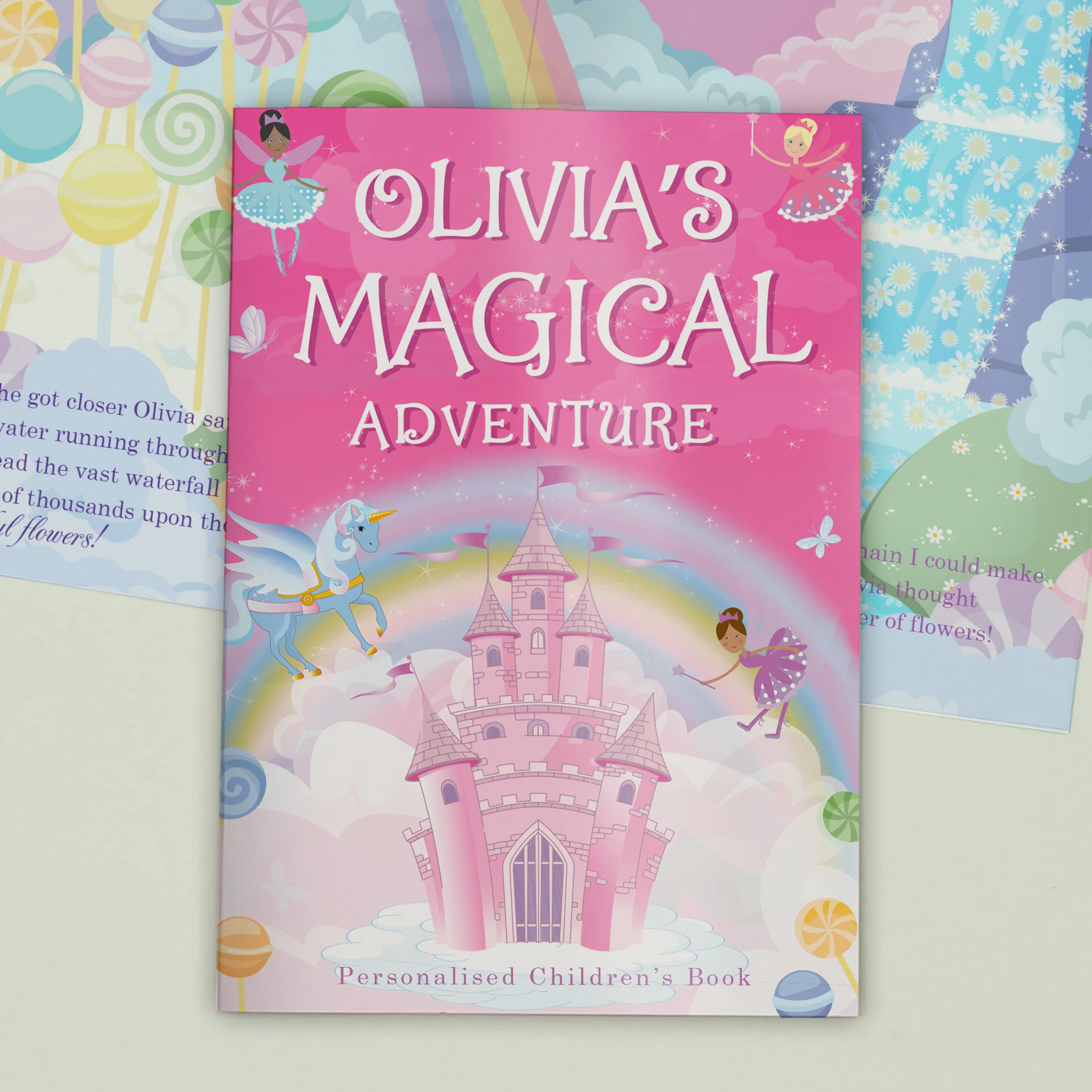 Personalised Princess & Unicorn Magical Story Book - Image 2