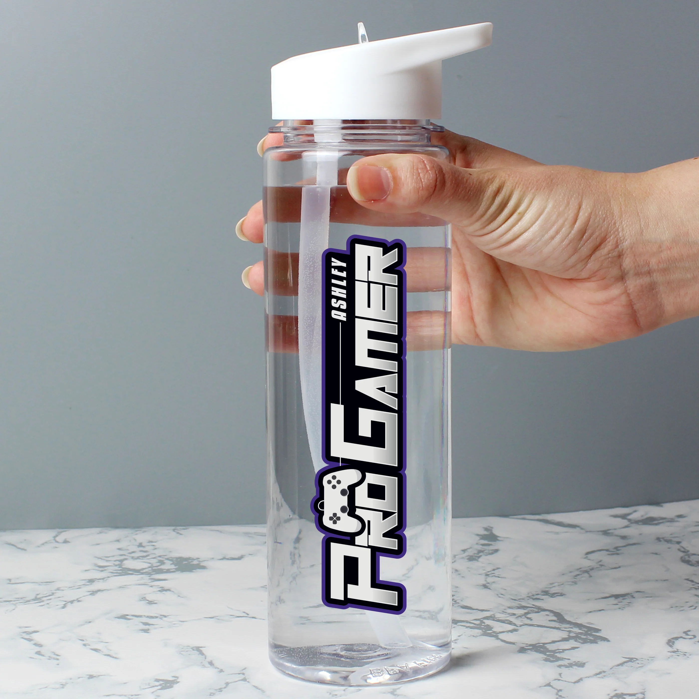 Personalised Pro Gamer Water Bottle - Image 2