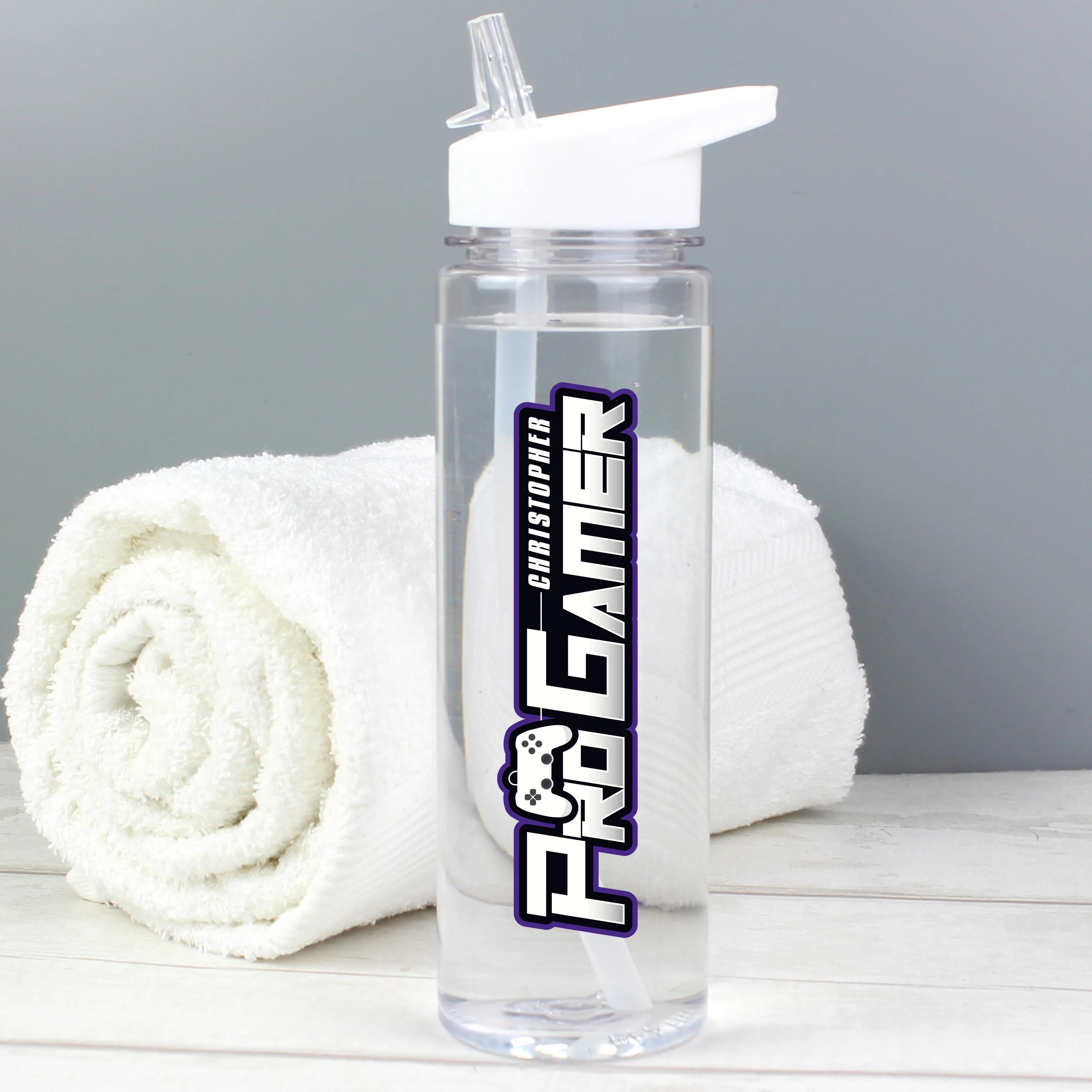Personalised Pro Gamer Water Bottle - Image 3