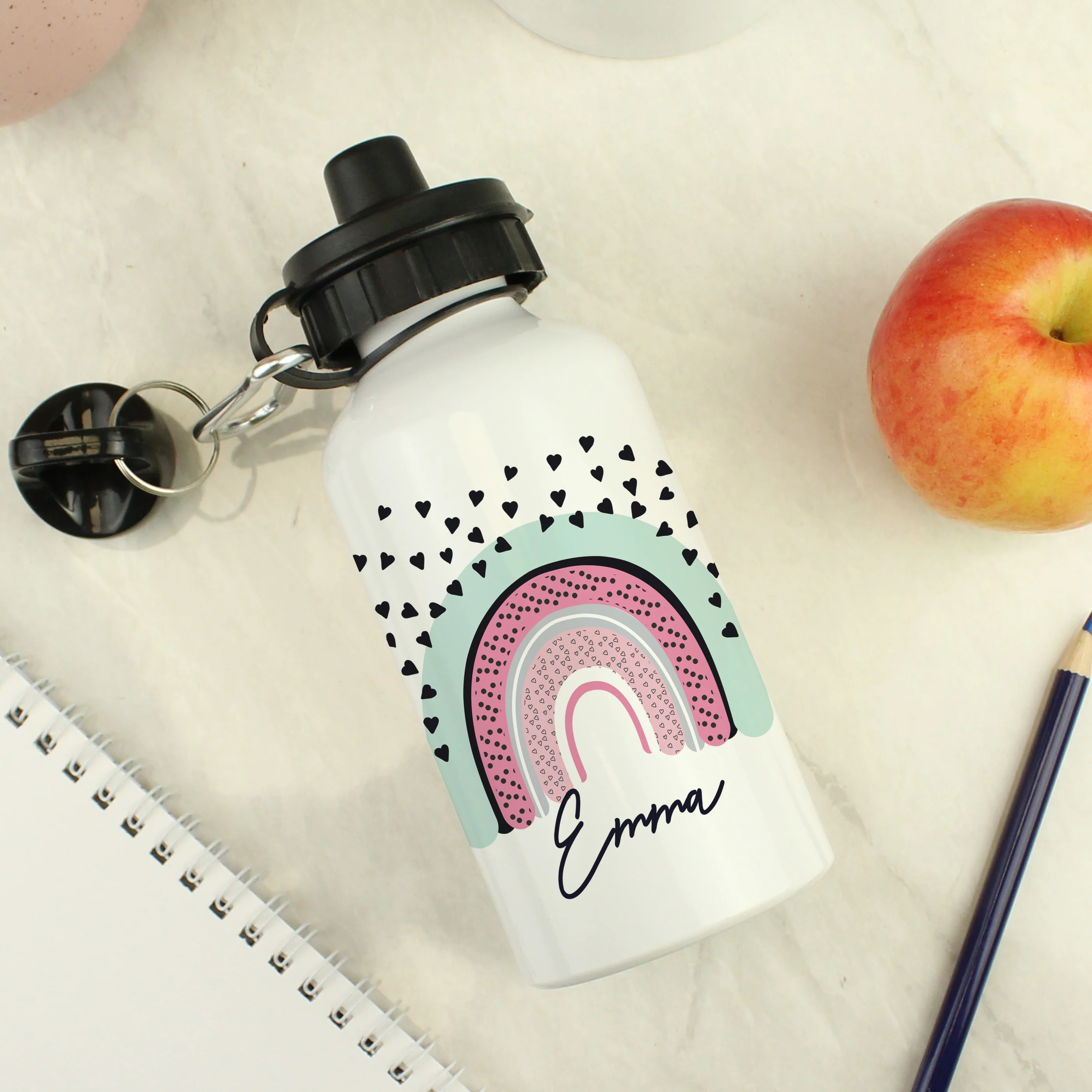 Personalised Rainbow Drinks Bottle - Image 3