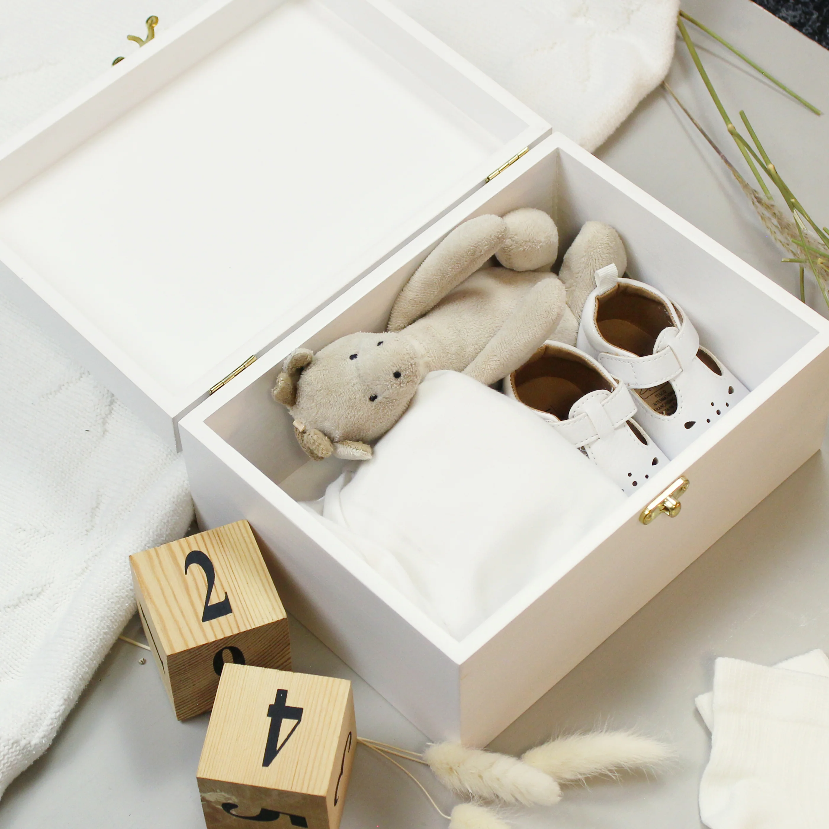 Personalised Rainbow Small Wooden Keepsake Box - Image 6