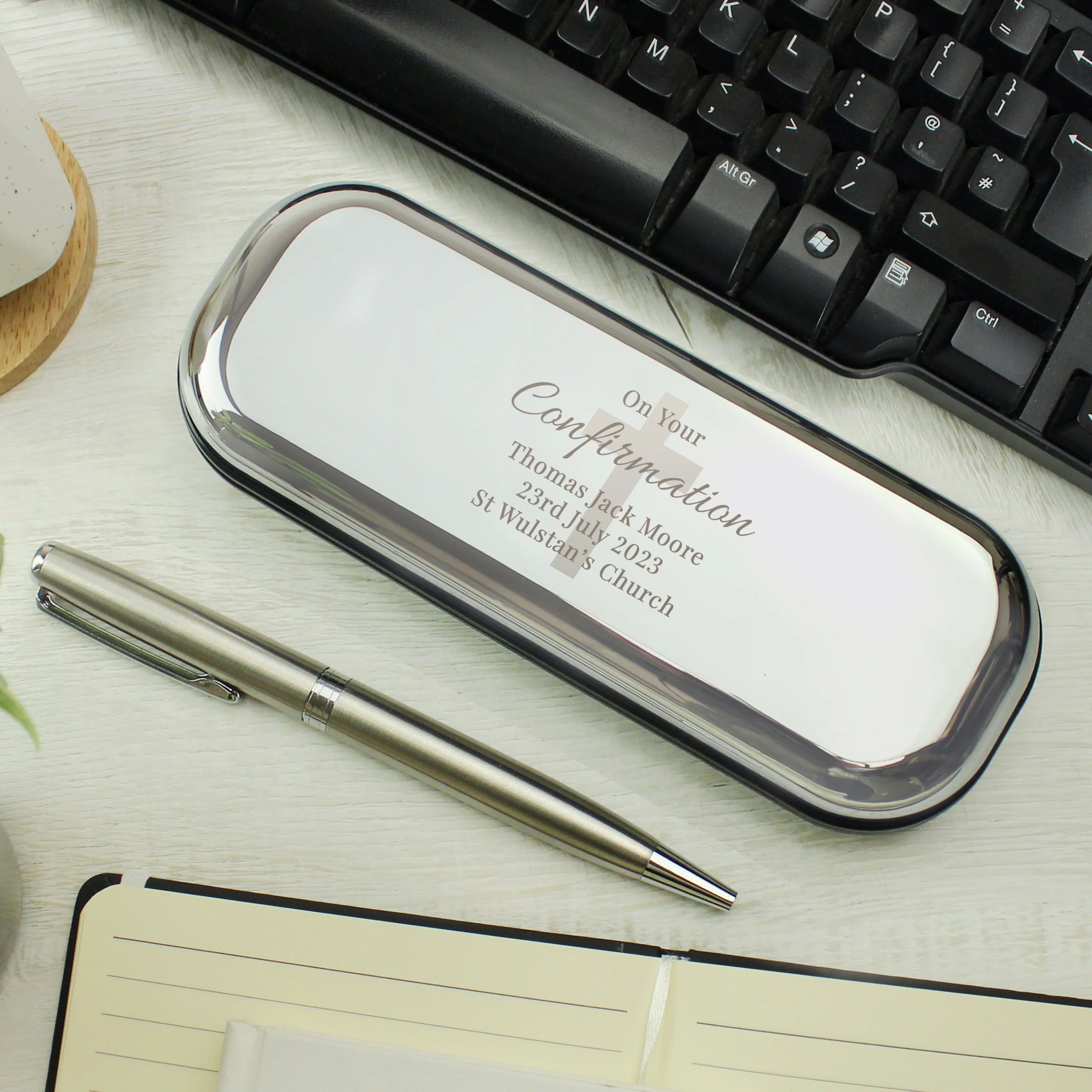 Personalised Religious Pen and Box Set - Image 2