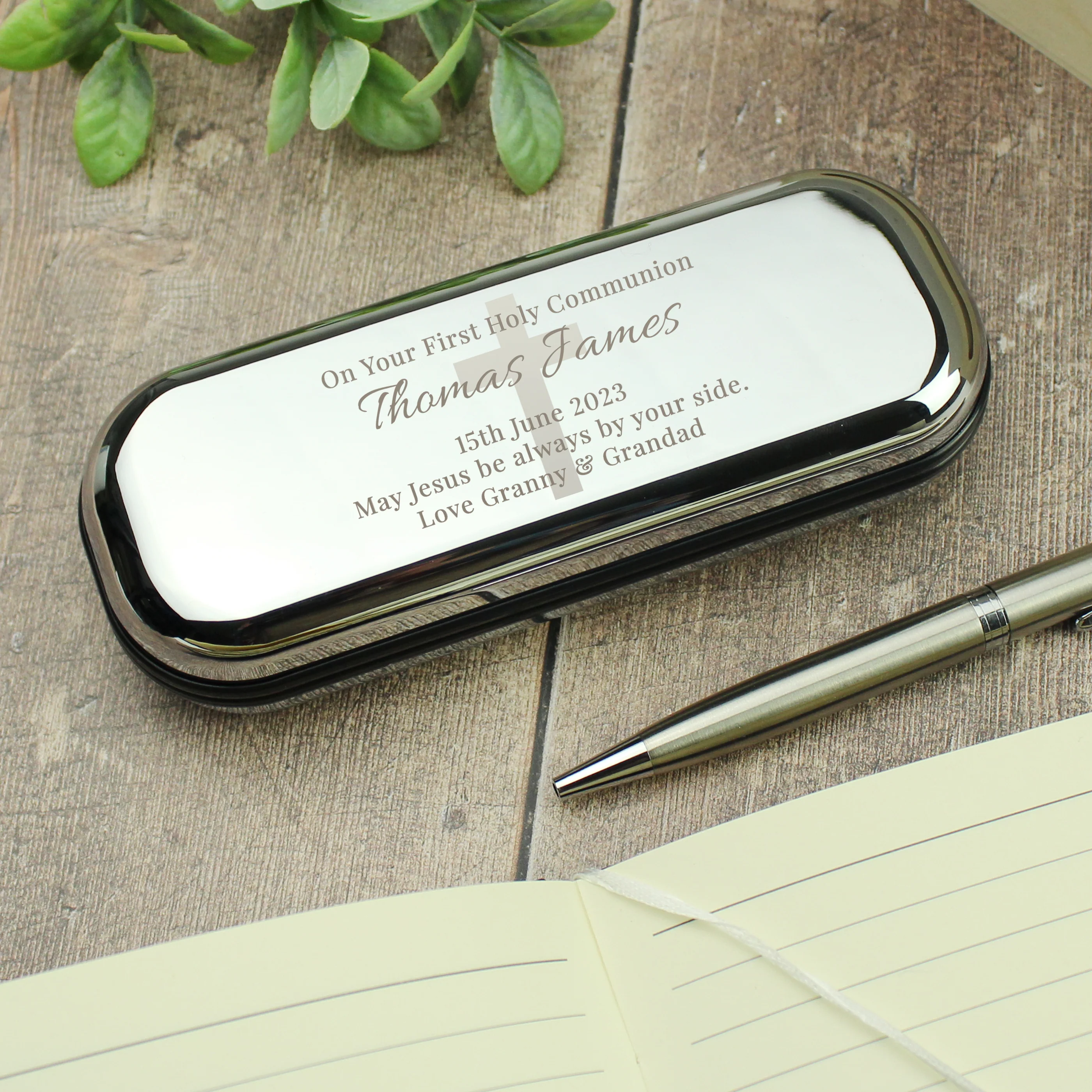Personalised Religious Pen and Box Set - Image 3
