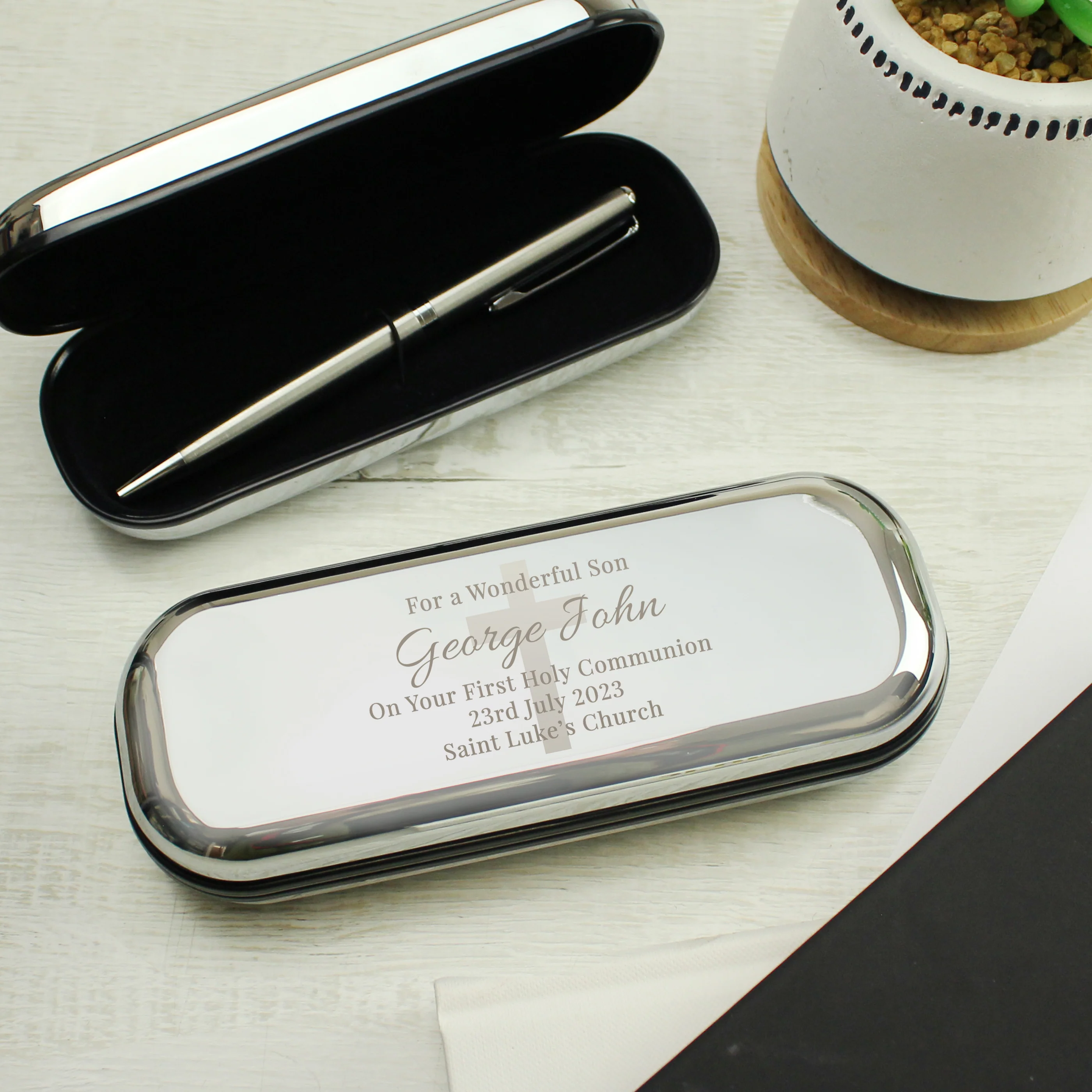 Personalised Religious Pen and Box Set - Image 6