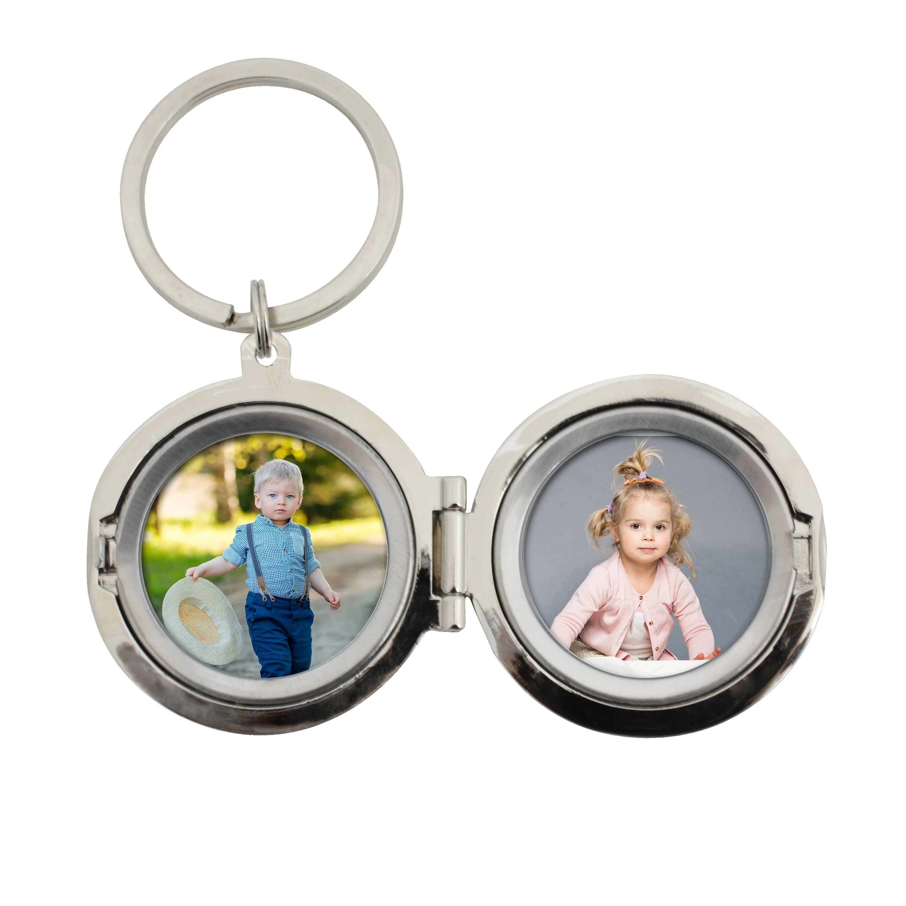 Personalised Round Photo keyring - Image 3