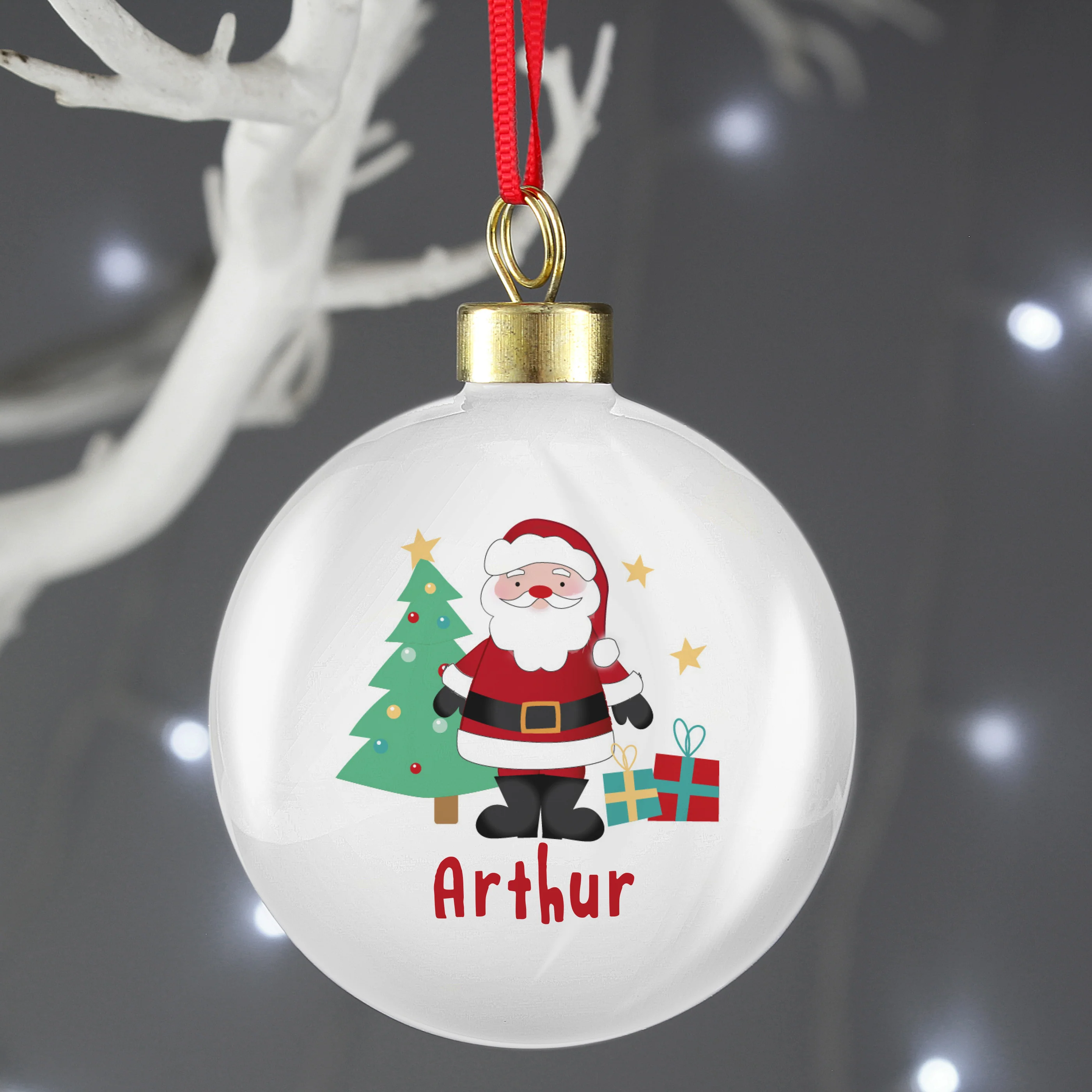 Personalised Santa Bauble - Image 2