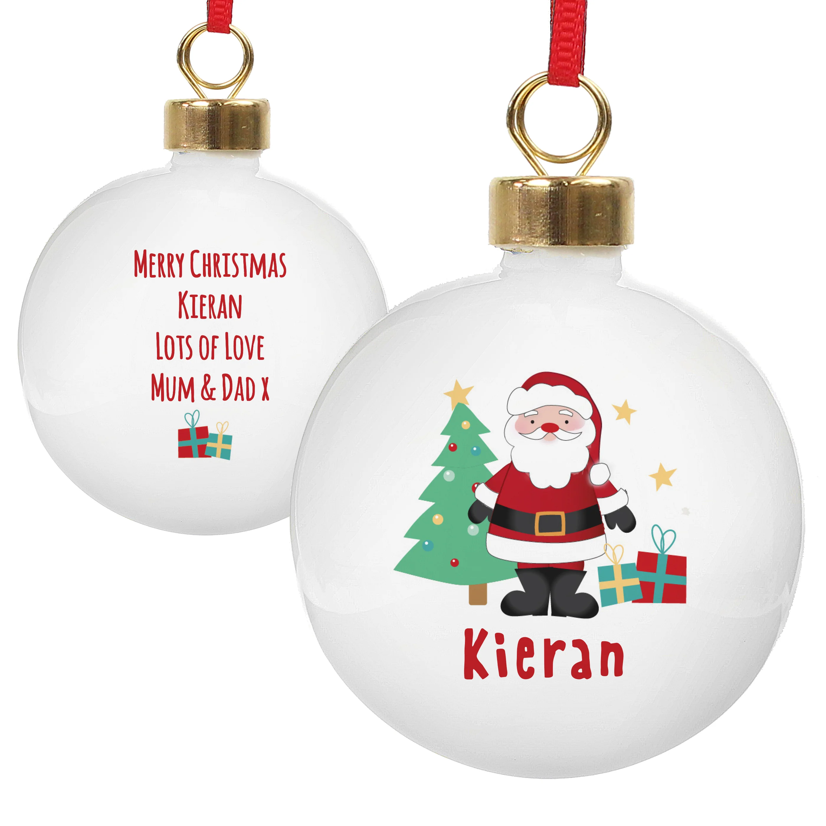 Personalised Santa Bauble - Image 4
