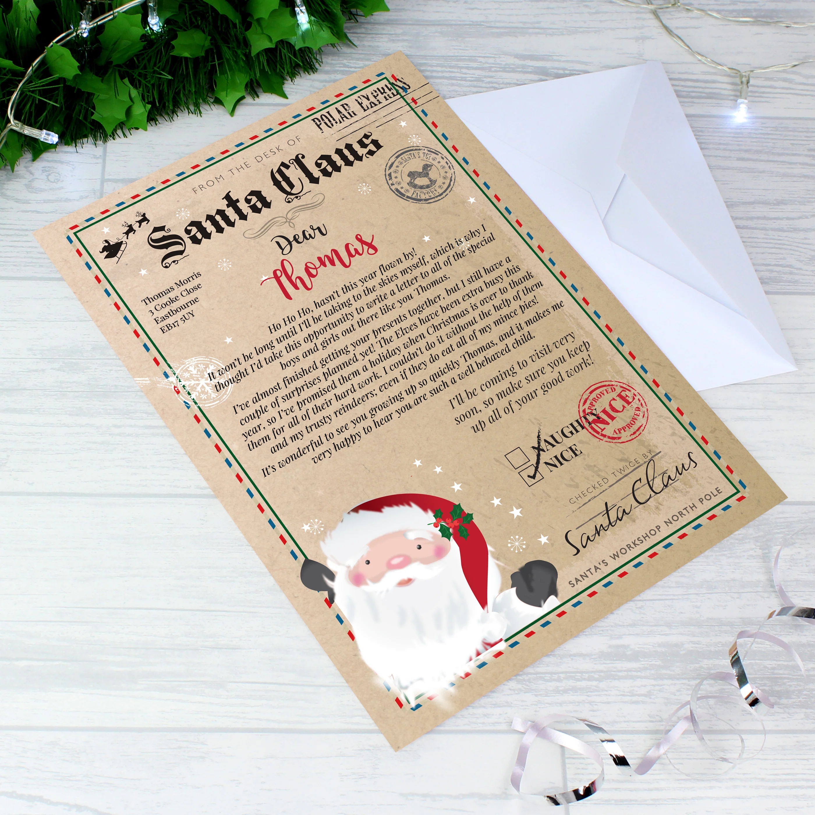 Personalised Santa Claus Letter - Image 4