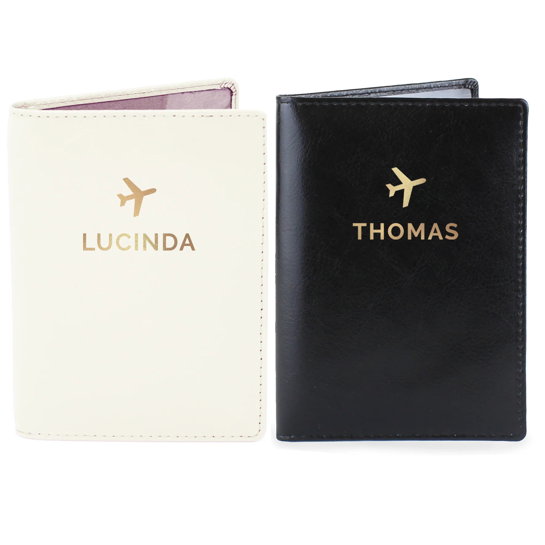 Personalised Set of 2 Passport Holders - Image 2