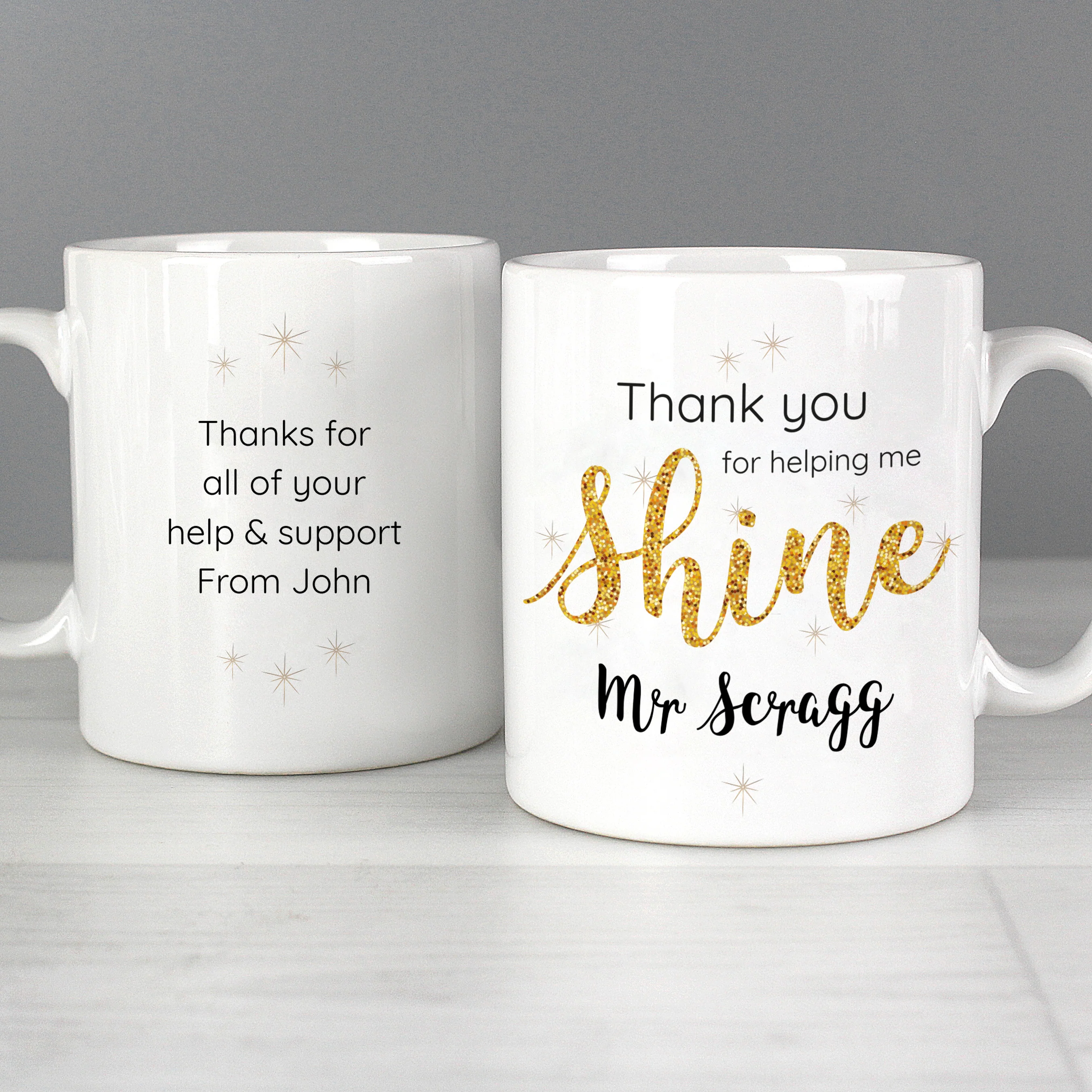 Personalised Shine Teacher Mug - Image 5