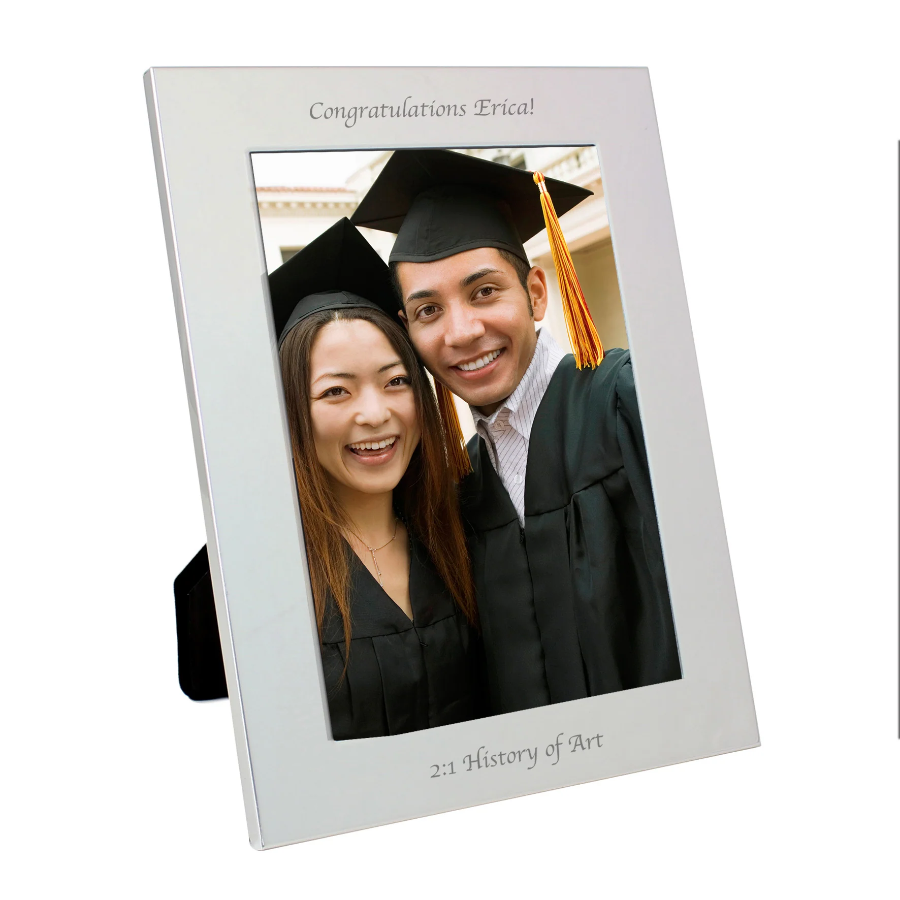 Personalised Silver 5x7 Photo Frame - Image 2