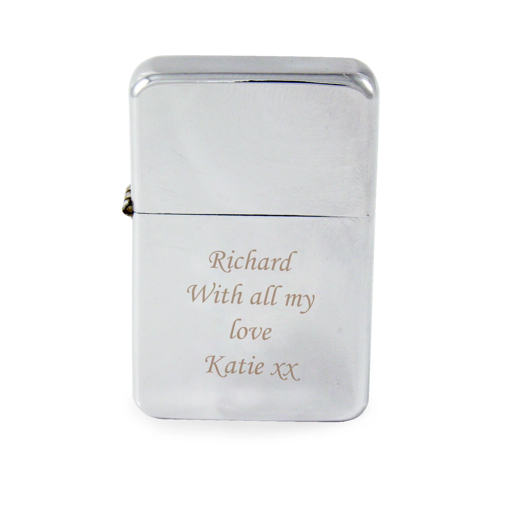 Personalised Silver Lighter - Image 2