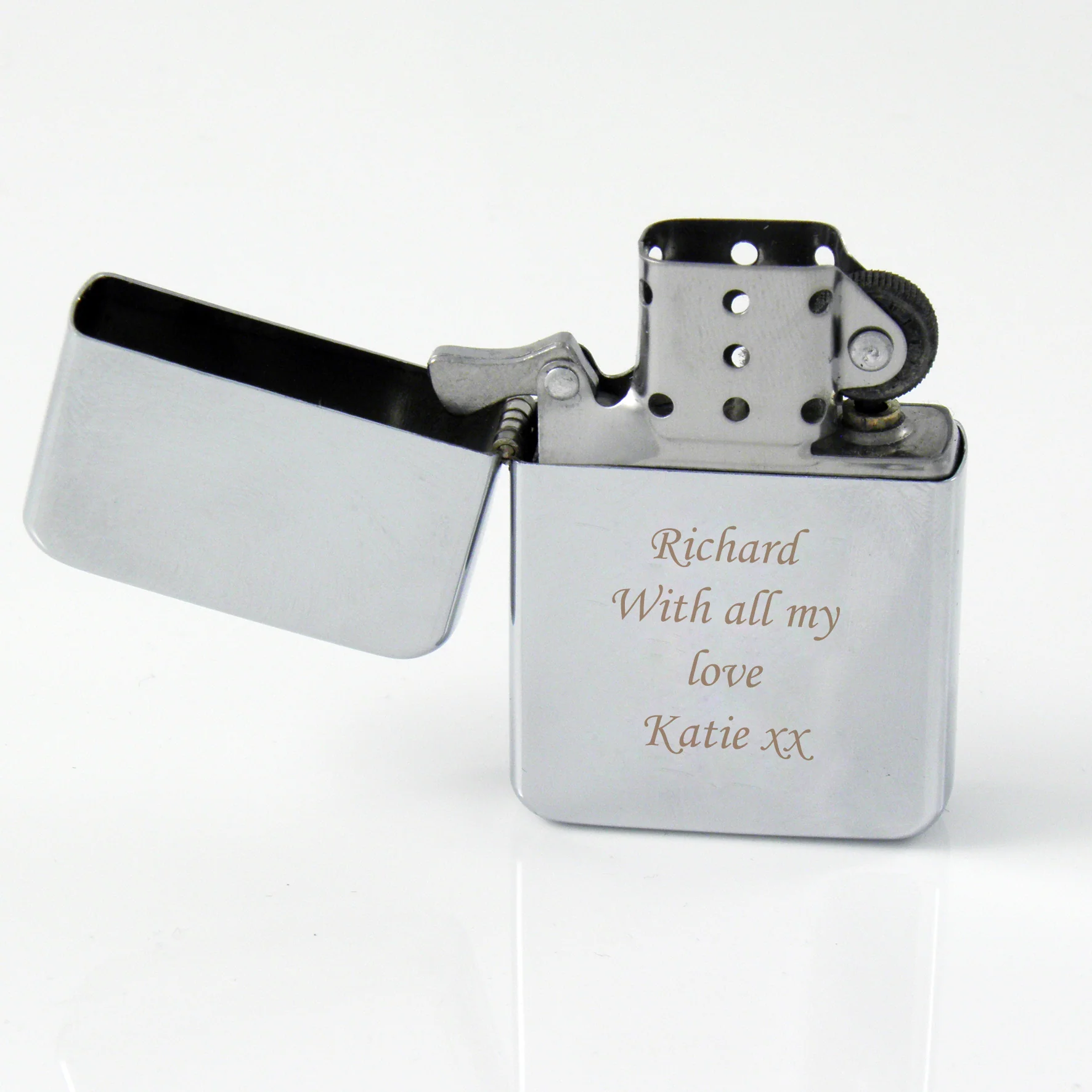 Personalised Silver Lighter - Image 4