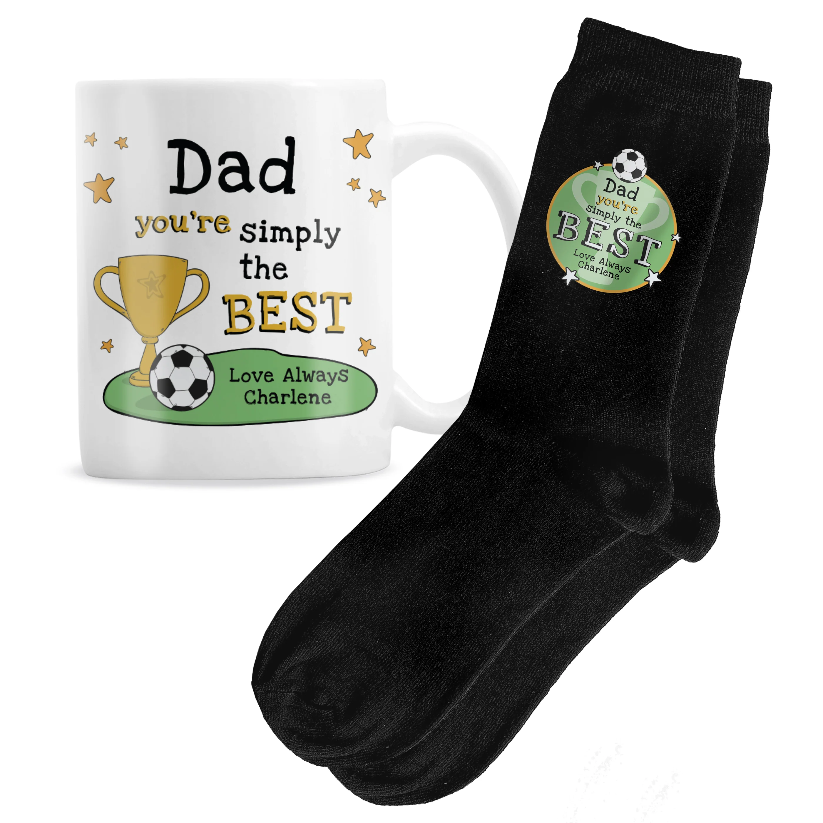 Personalised Simply The Best Mug & Socks Set - Image 5