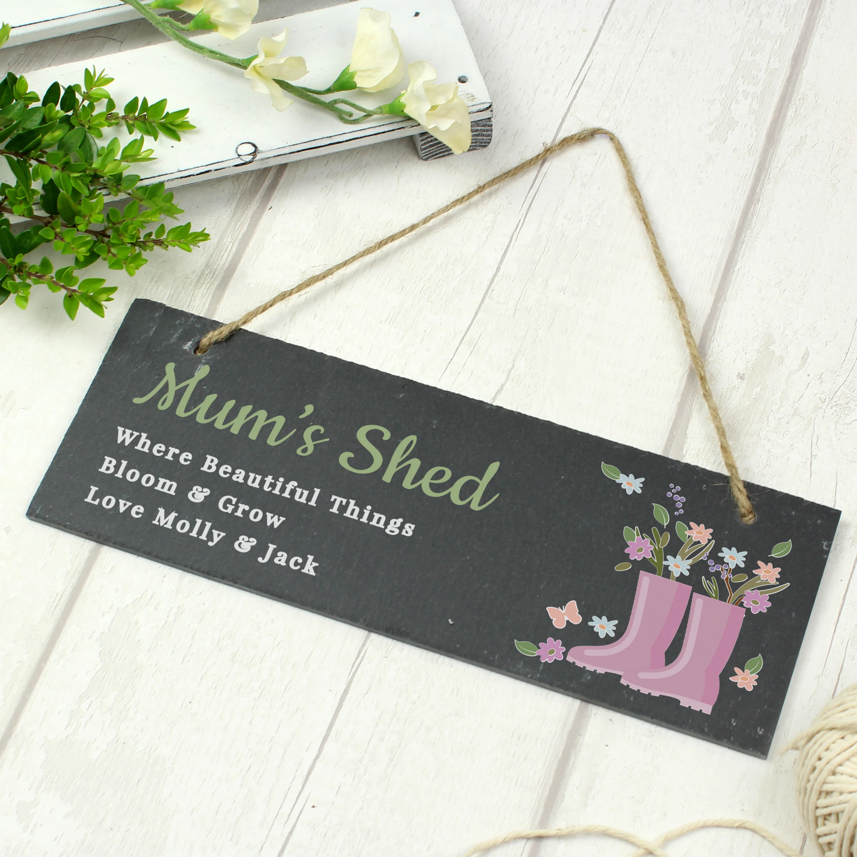 Personalised Slate Garden Sign - Image 3