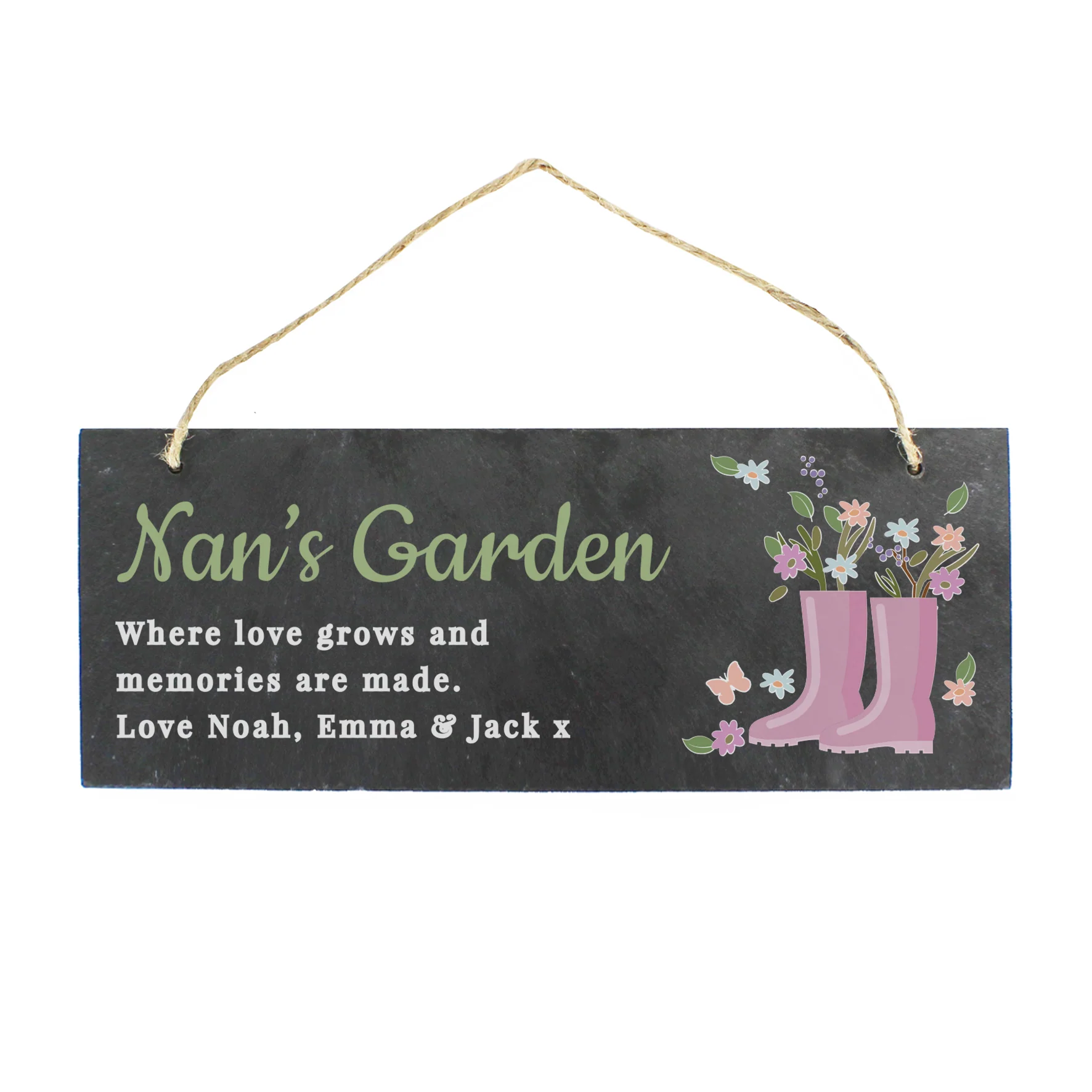 Personalised Slate Garden Sign - Image 5
