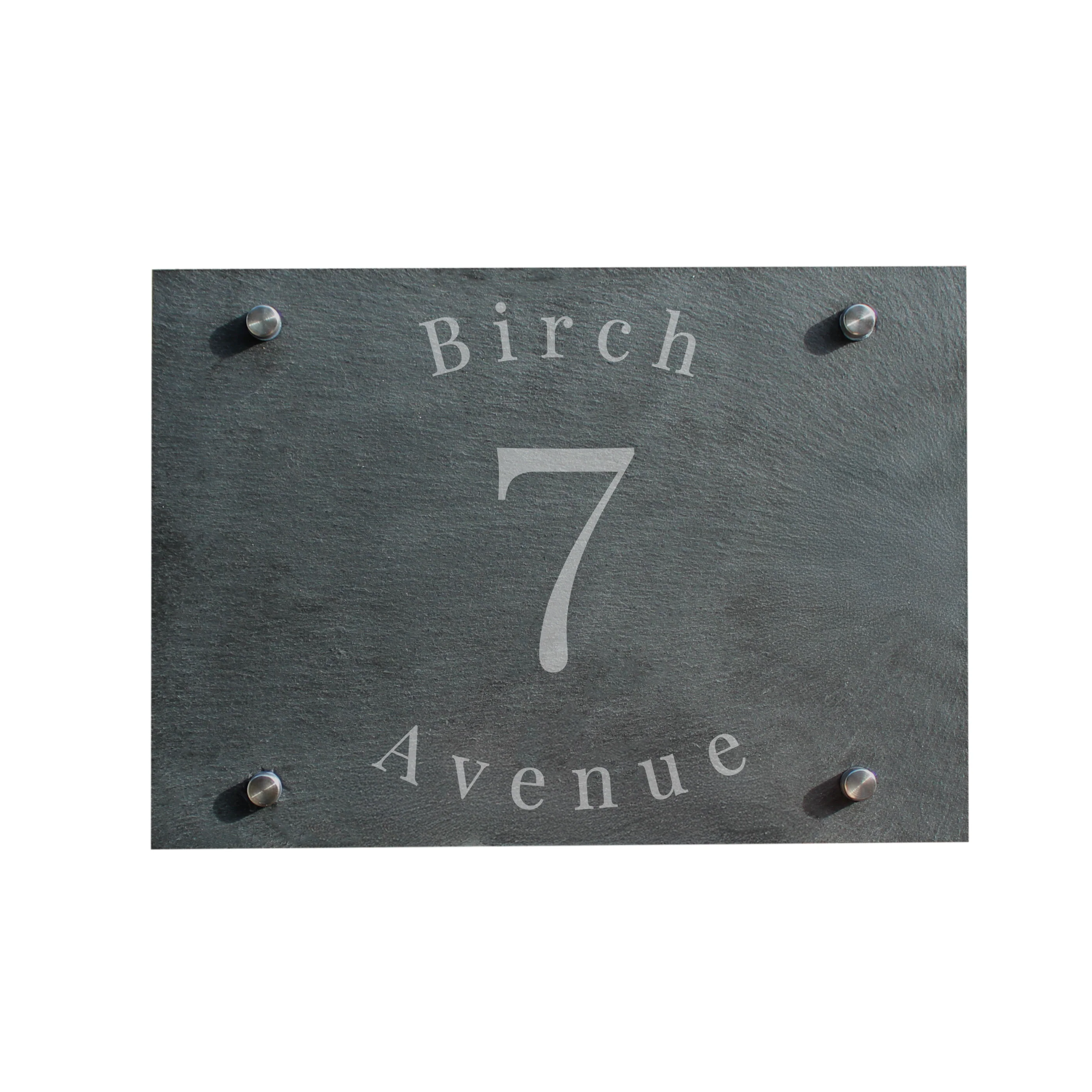 Personalised Slate House Sign - Image 4