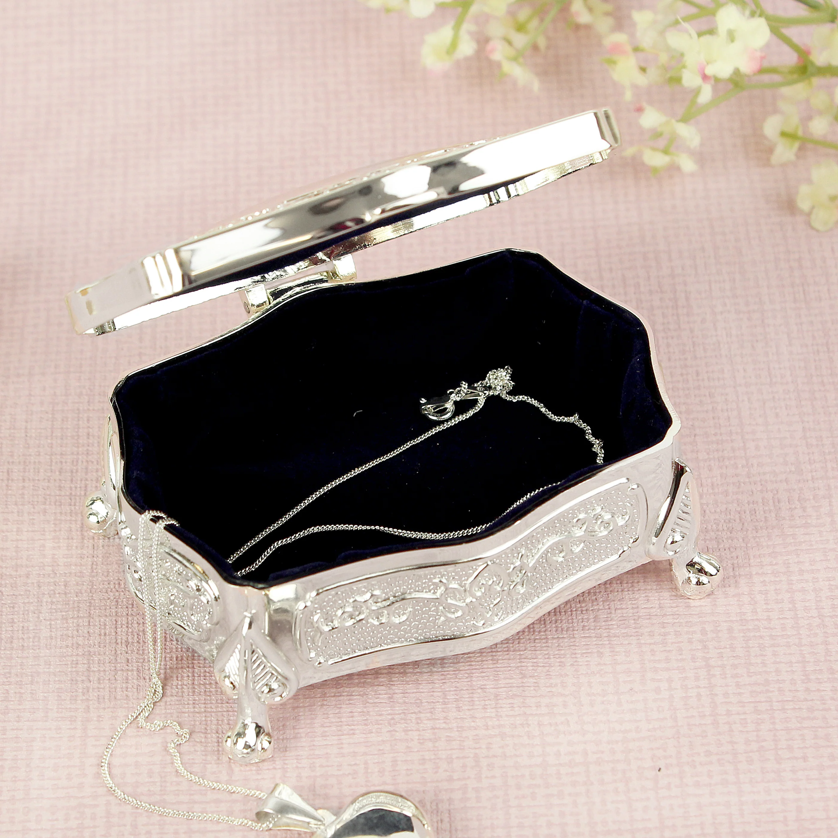 Personalised Small Antique Trinket Box - Image 3