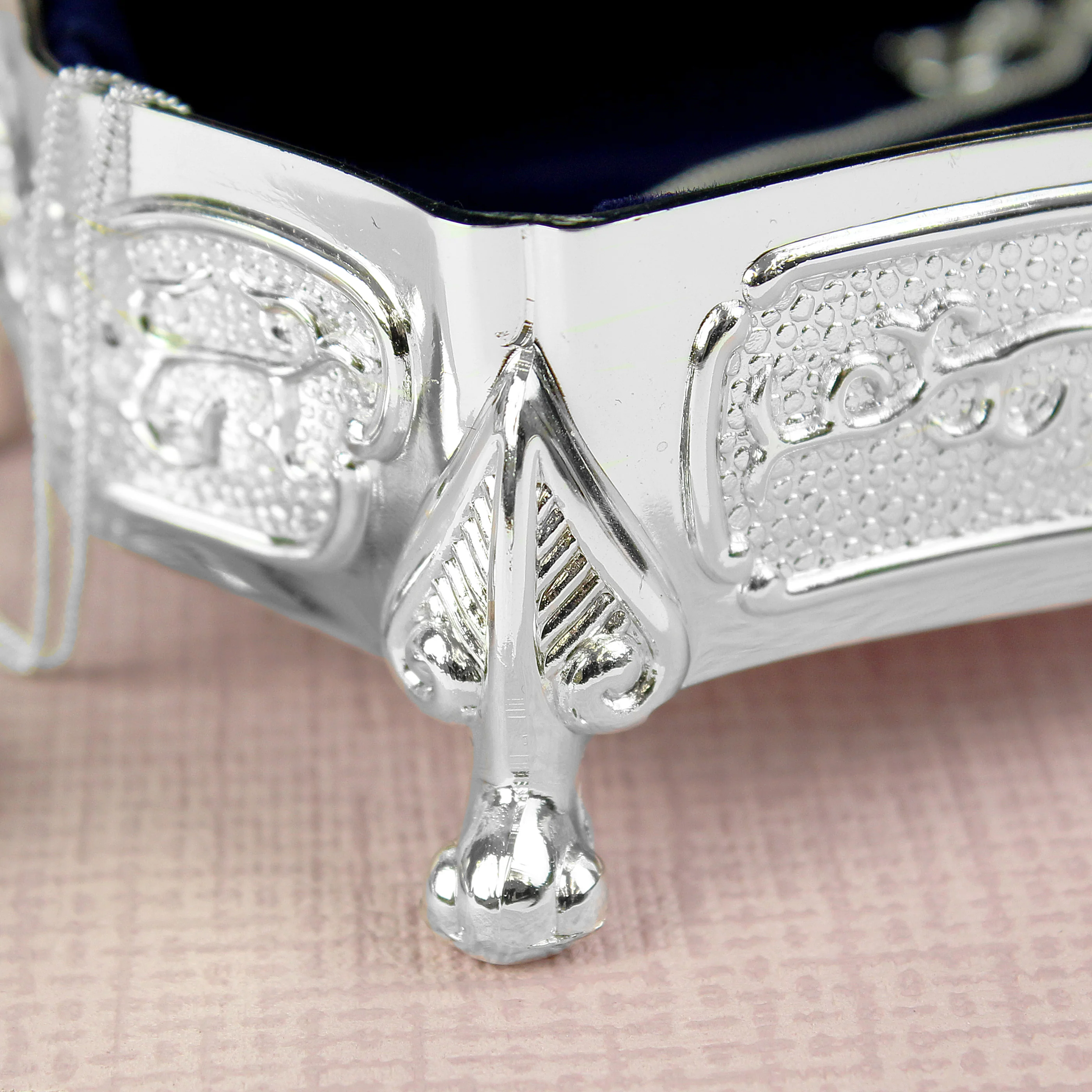 Personalised Small Antique Trinket Box - Image 4
