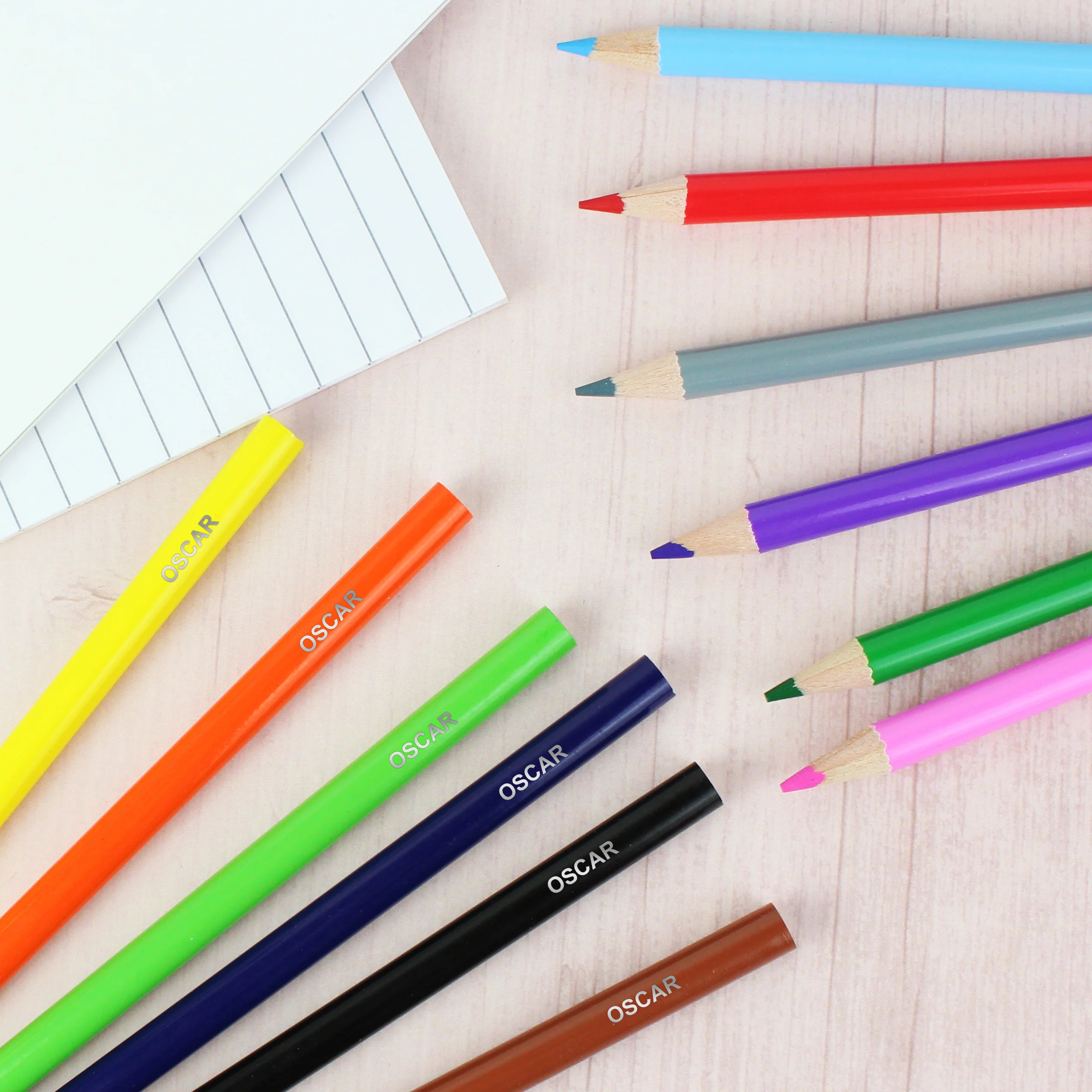 Personalised Space Colouring Book with Pencil Crayons - Image 8