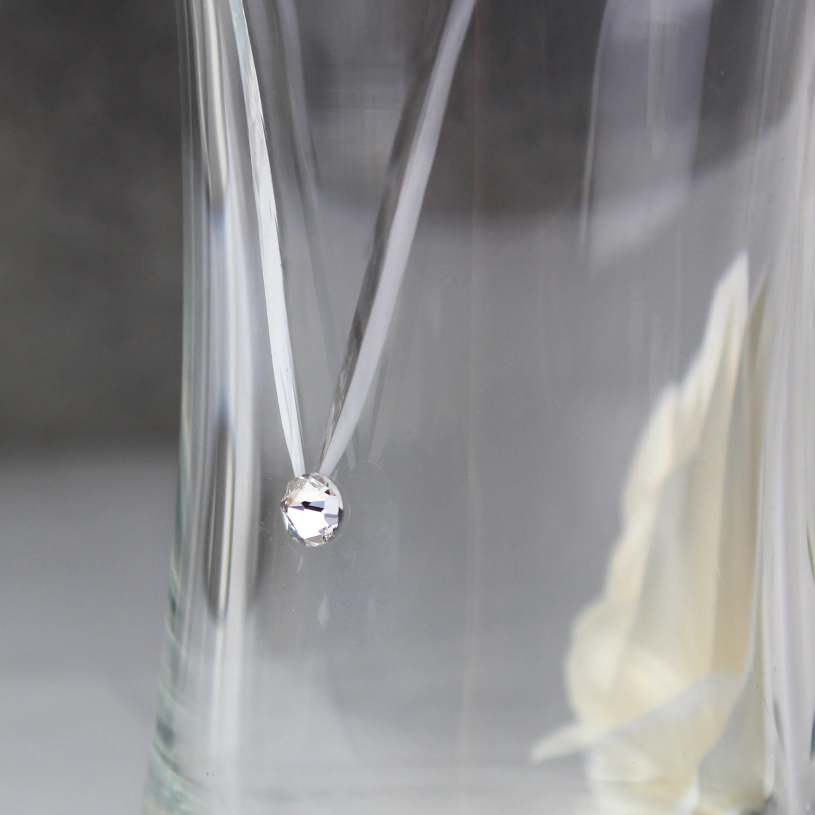 Personalised Special Year Diamante Heart Vase - Image 9