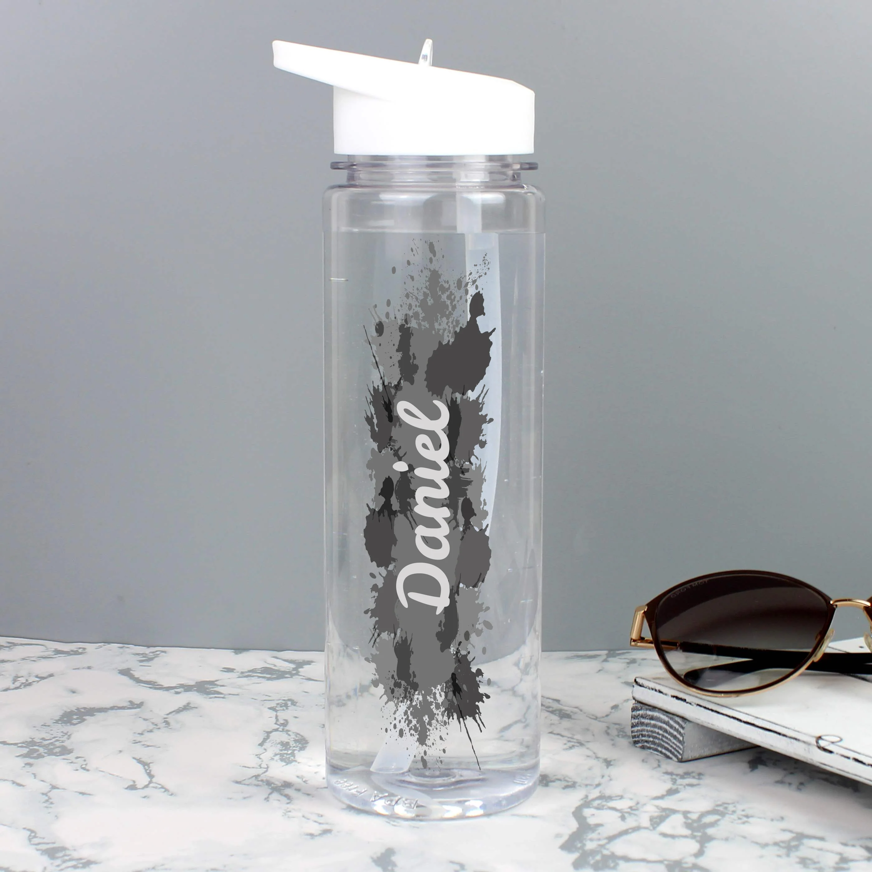 Personalised Splash Name Only Water Bottle - Image 10