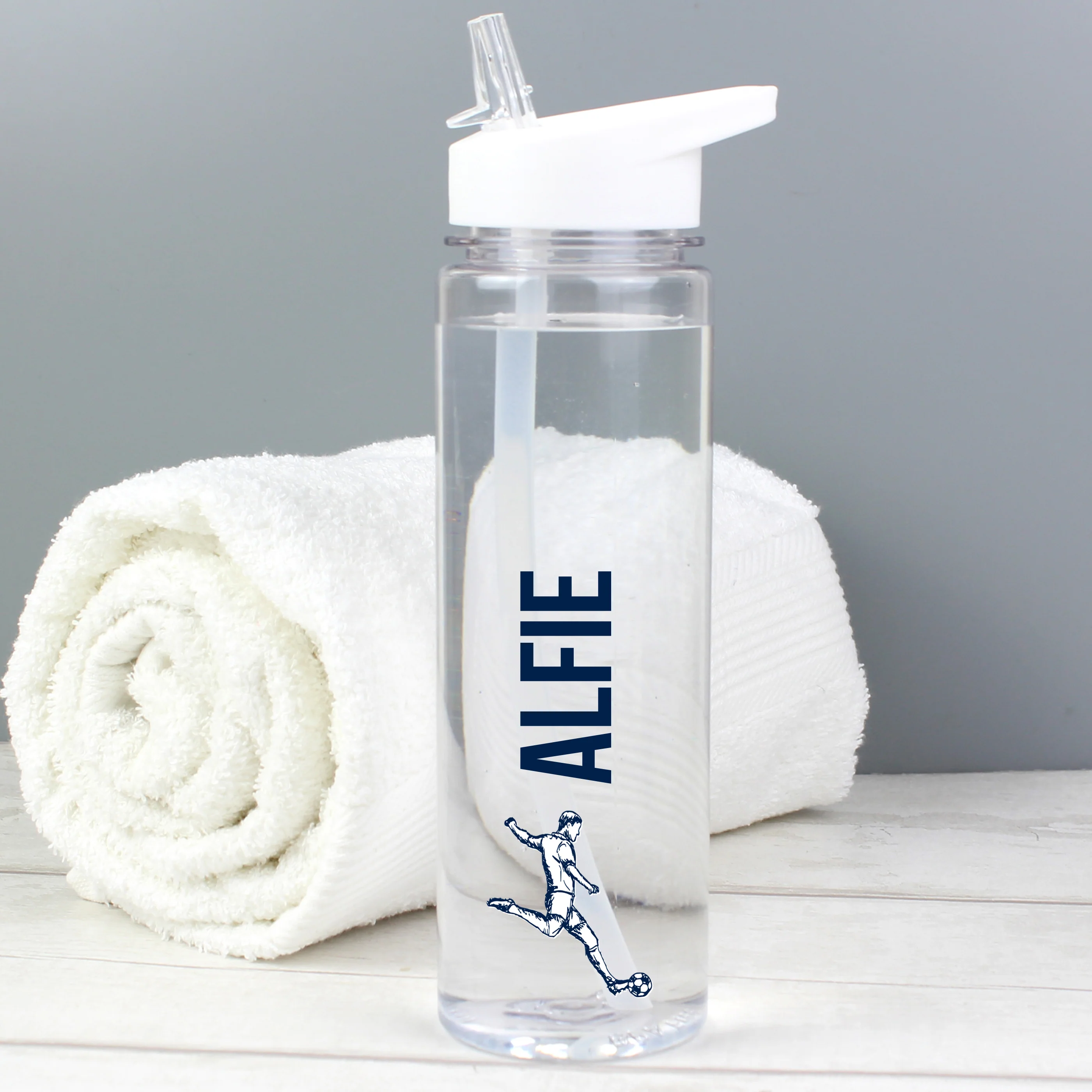 Personalised Sports Name Only Water Bottle - Image 2