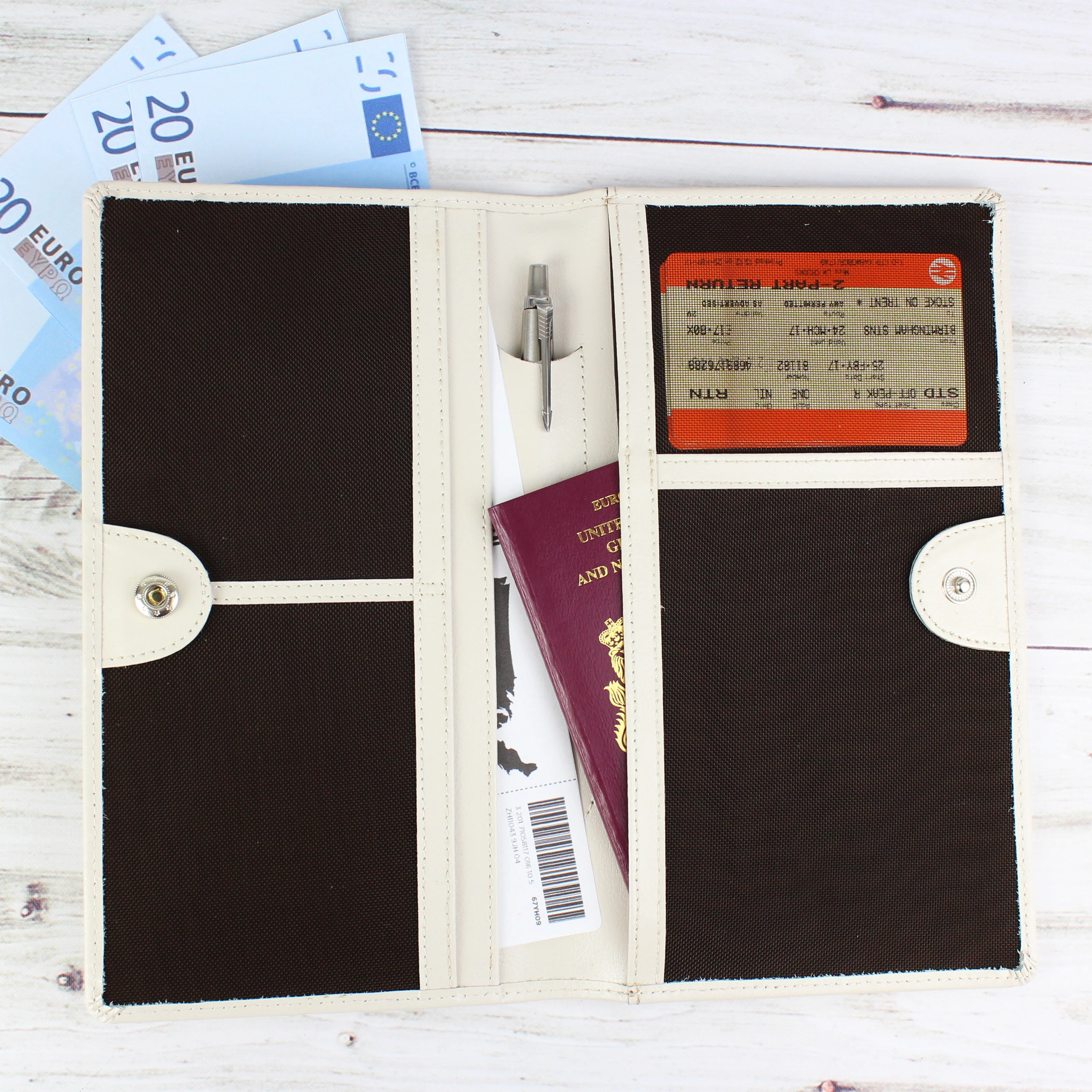 Personalised Stamp Travel Document Holder - Image 4
