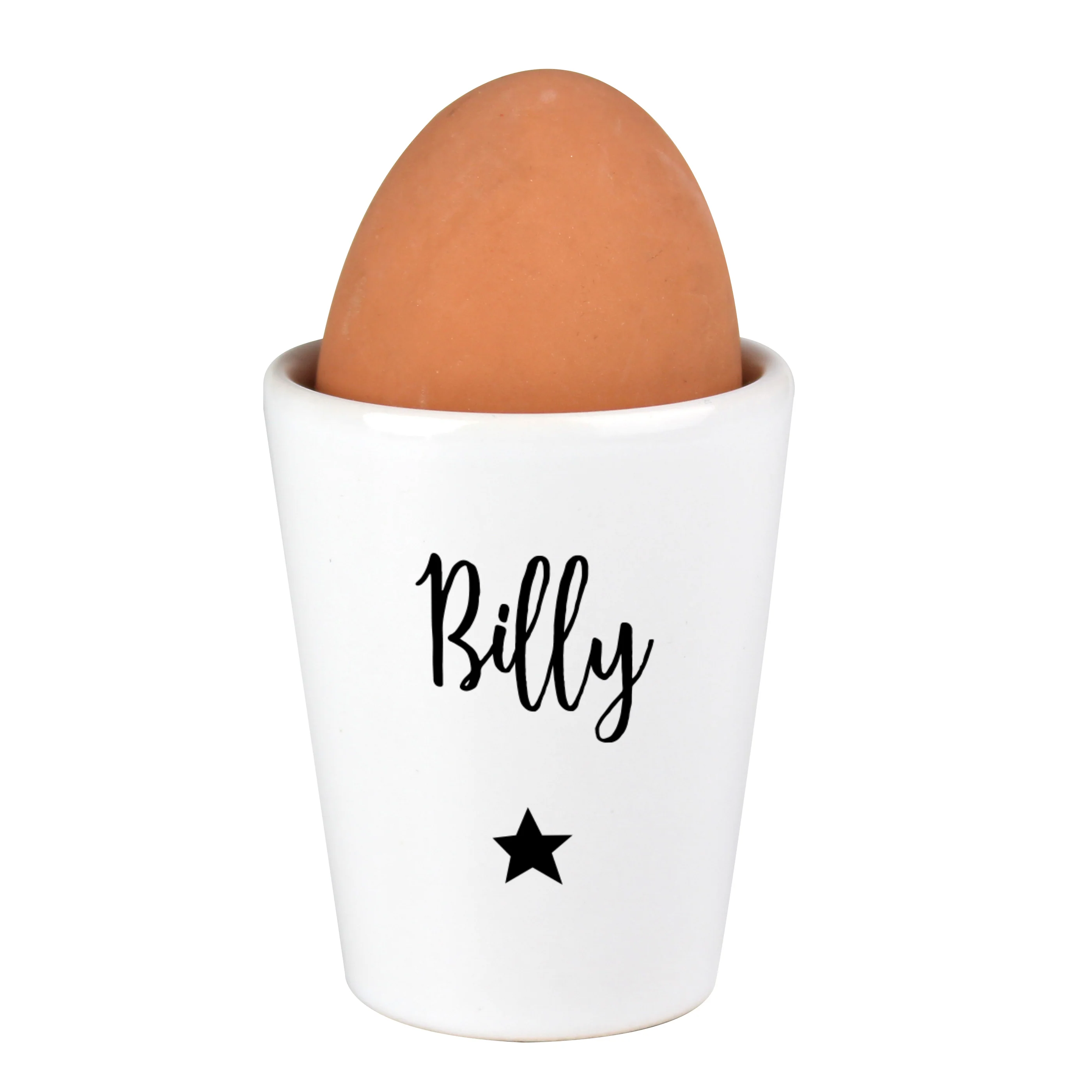 Personalised Star Name Only Egg Cup - Image 2