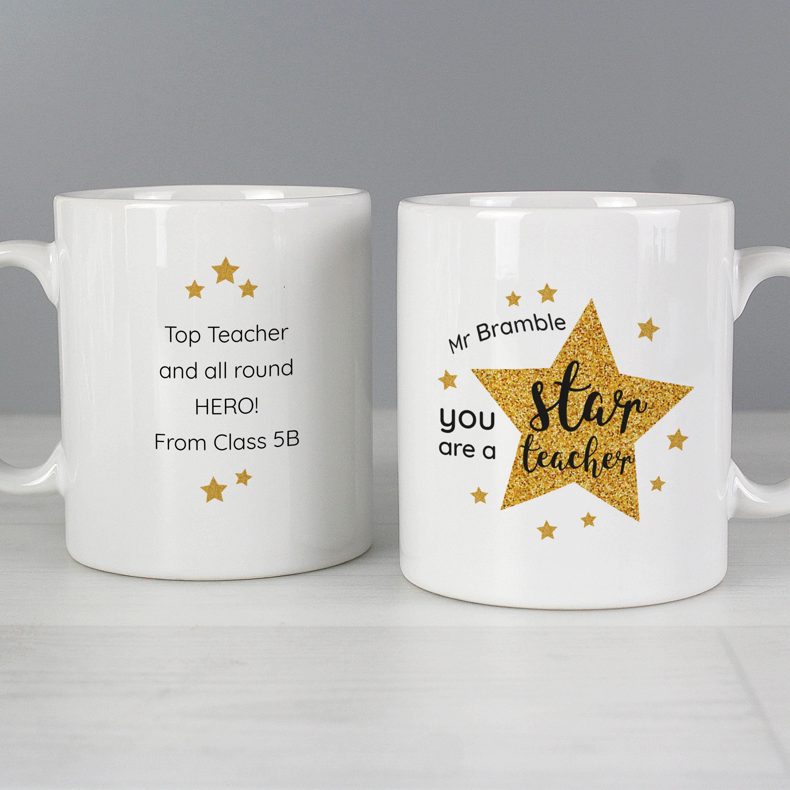 Personalised Star Teacher's Mug - Image 5