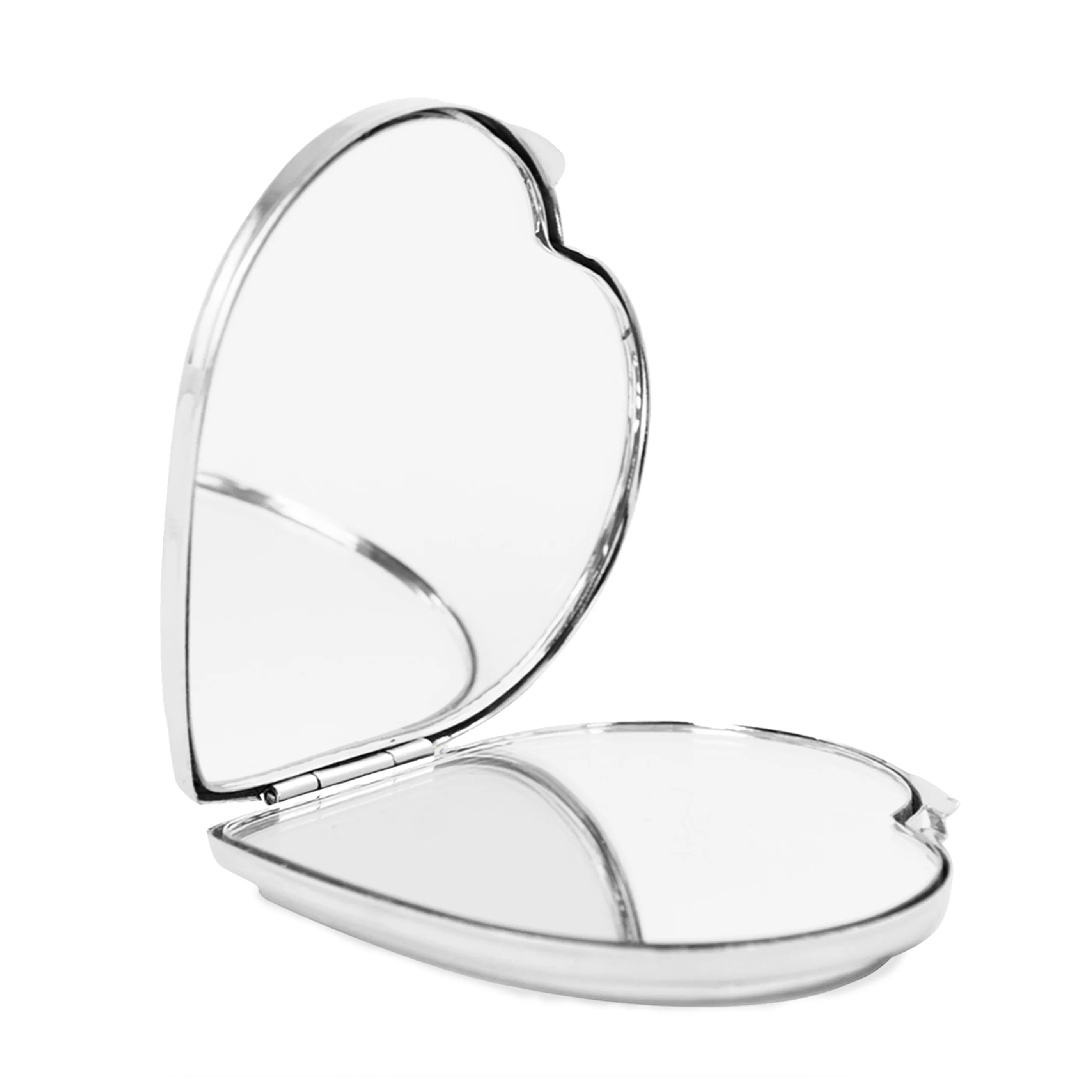 Personalised Swirls & Hearts Diamante Heart Compact Mirror - Image 9