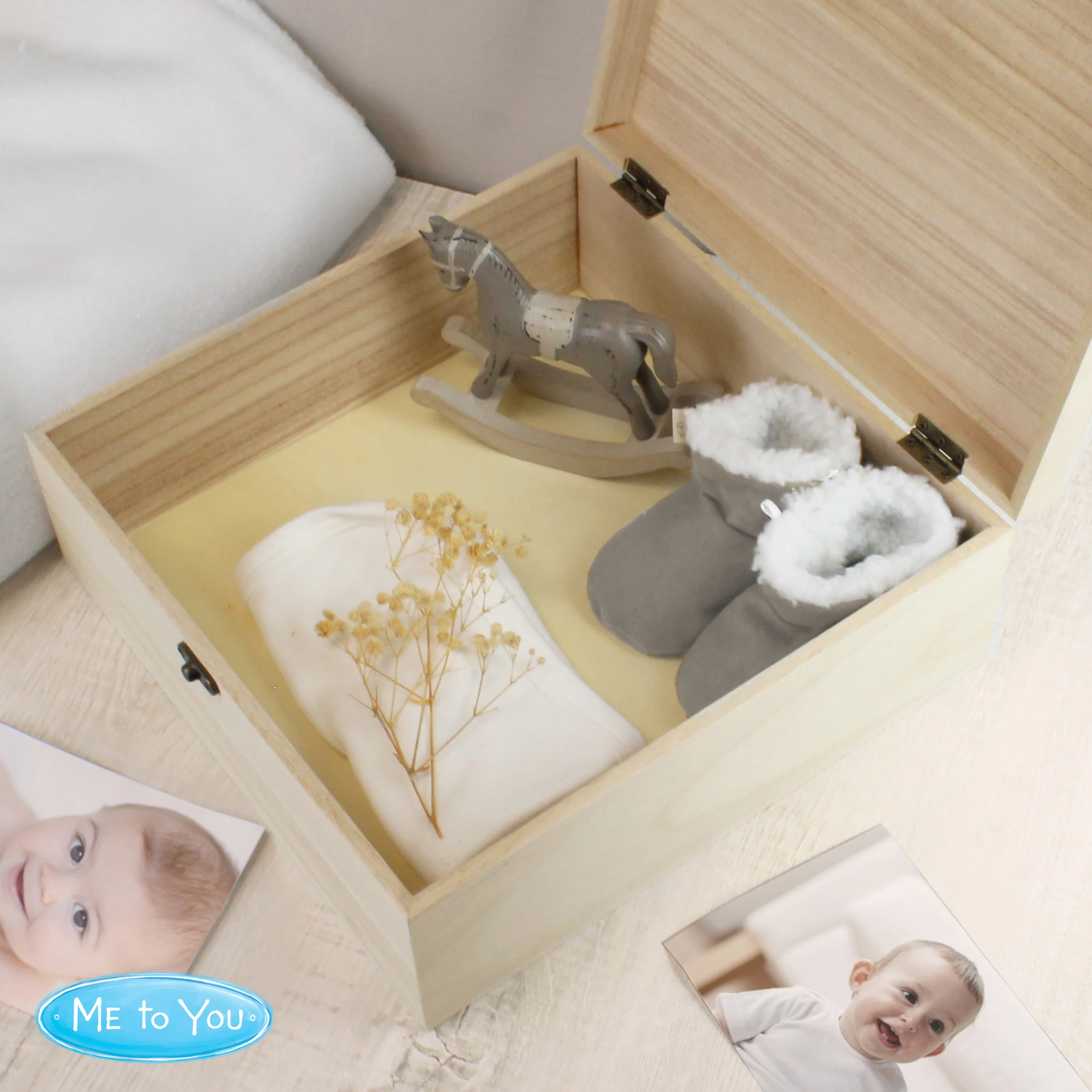 Personalised Tiny Tatty Teddy Jungle Animals Keepsake Box - Image 6