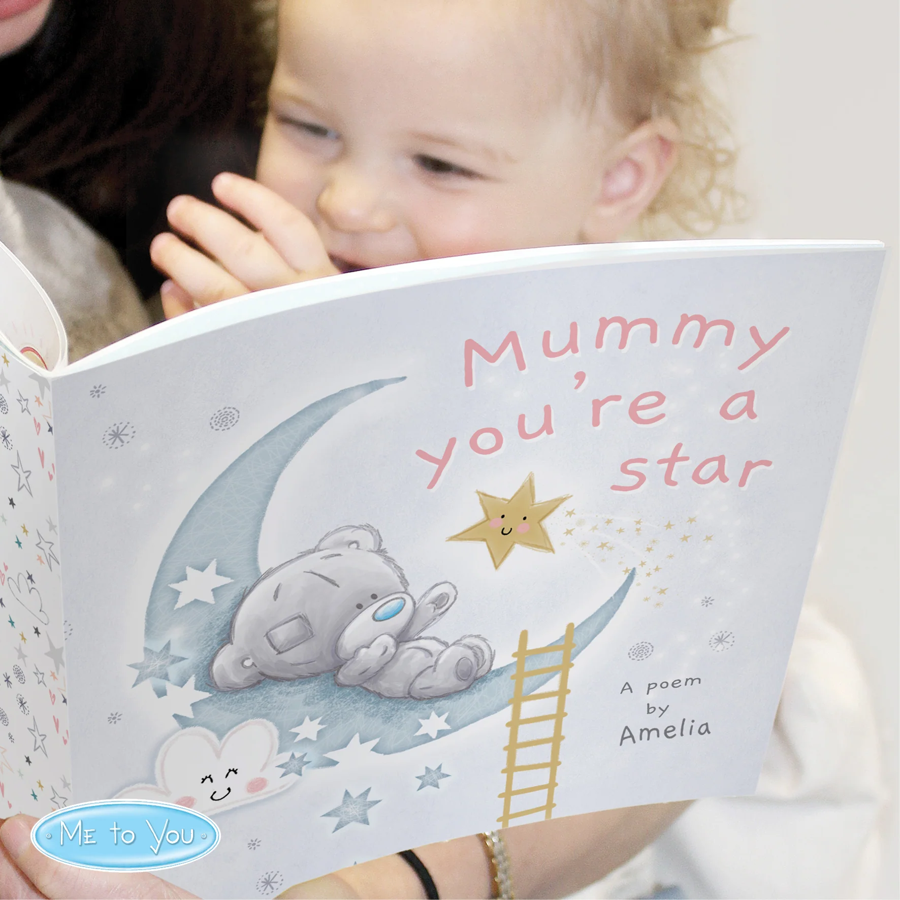 Personalised Tiny Tatty Teddy Mummy You're A Star, Poem Book - Image 3