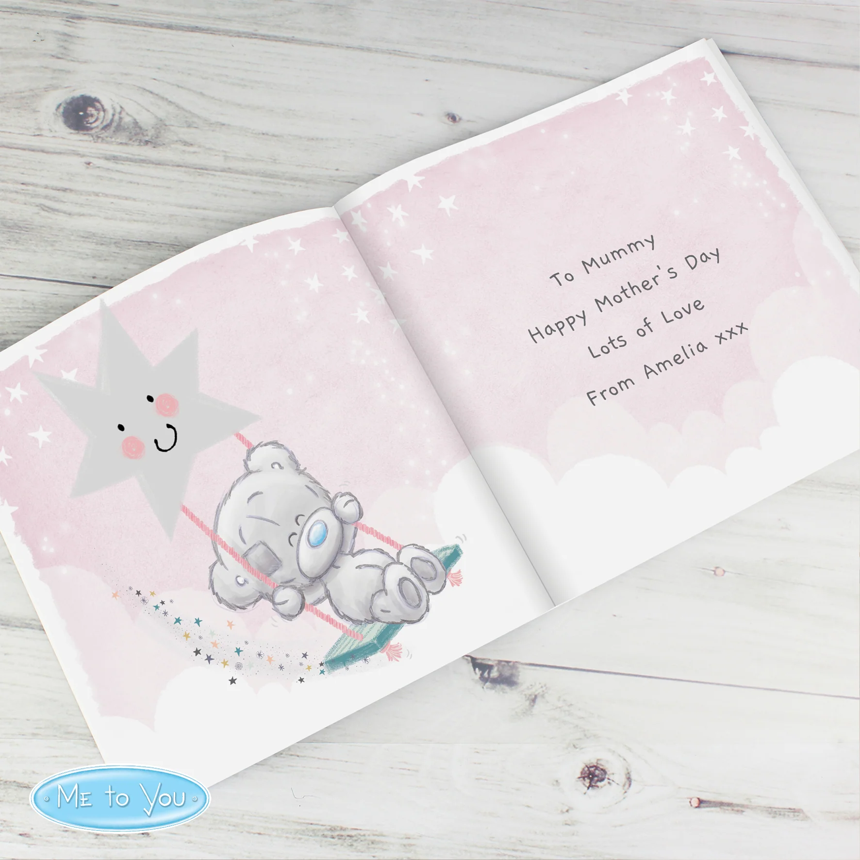 Personalised Tiny Tatty Teddy Mummy You're A Star, Poem Book - Image 5