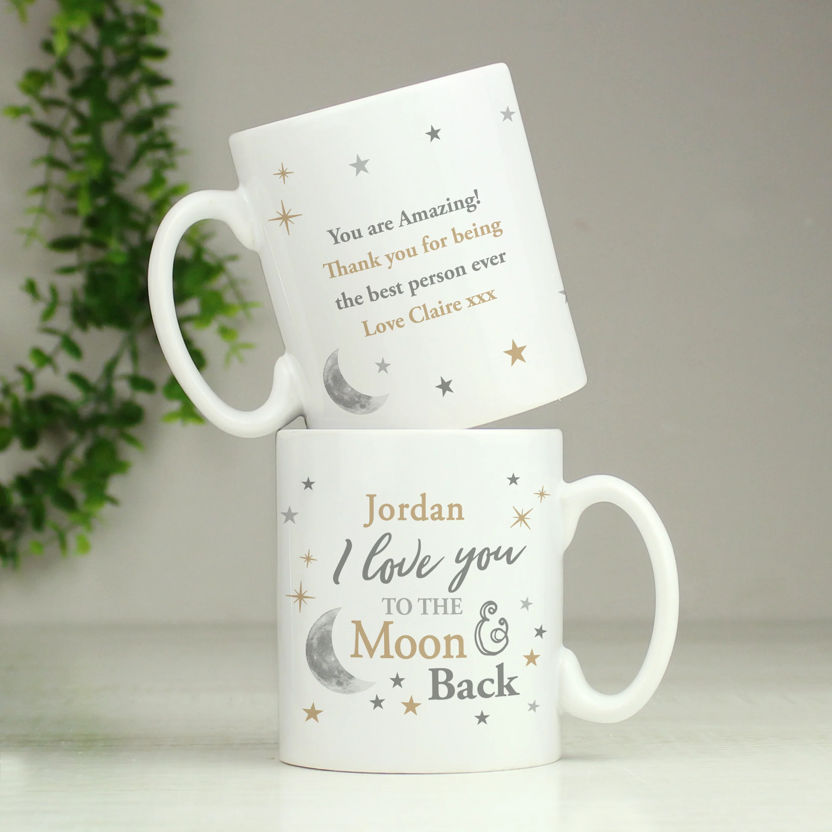 Personalised To the Moon and Back... Mug - Image 3