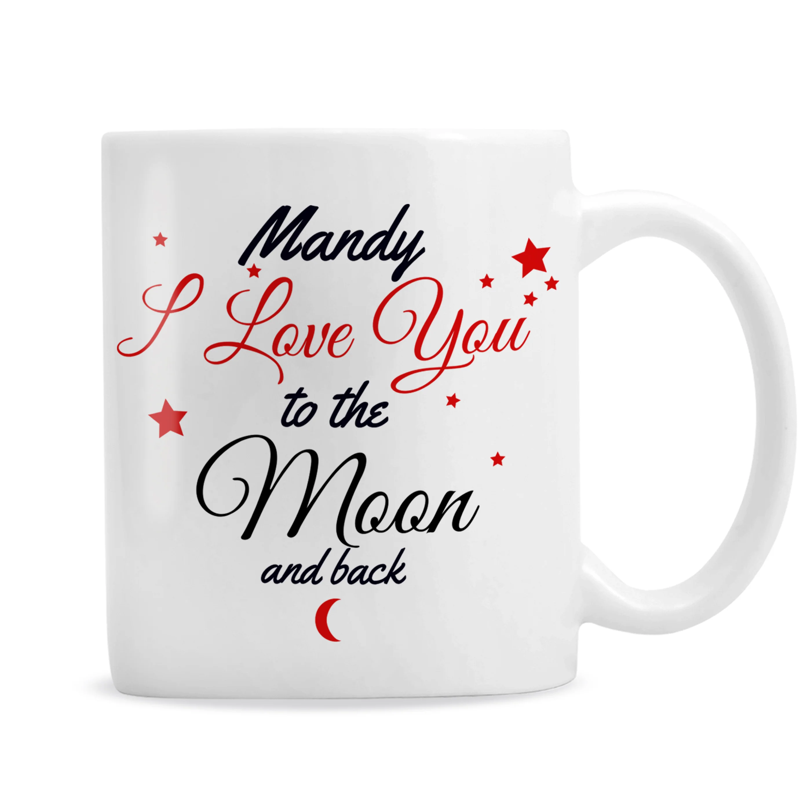 Personalised To The Moon & Back Mug - Image 3