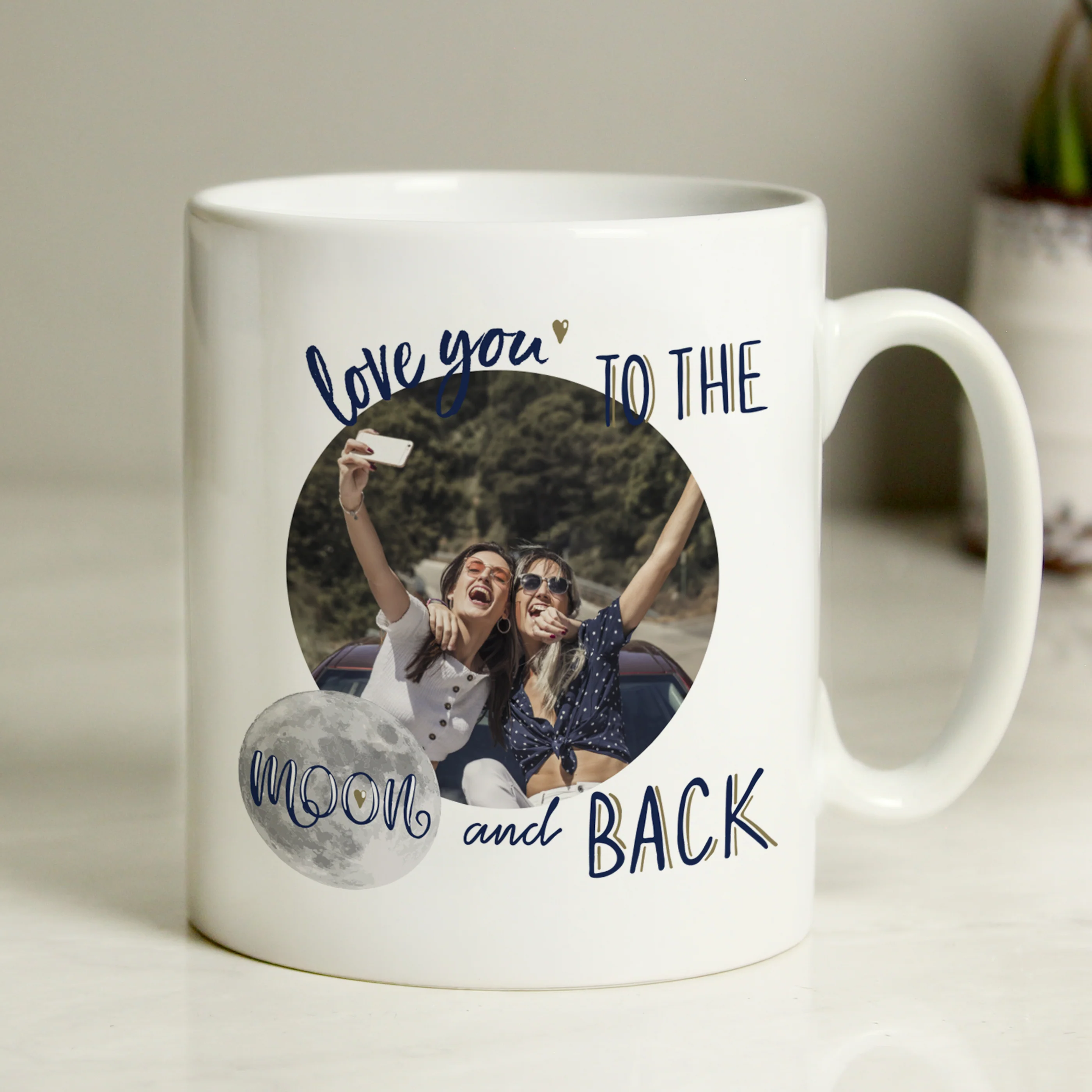 Personalised To The Moon & Back Photo Upload Mug - Image 4
