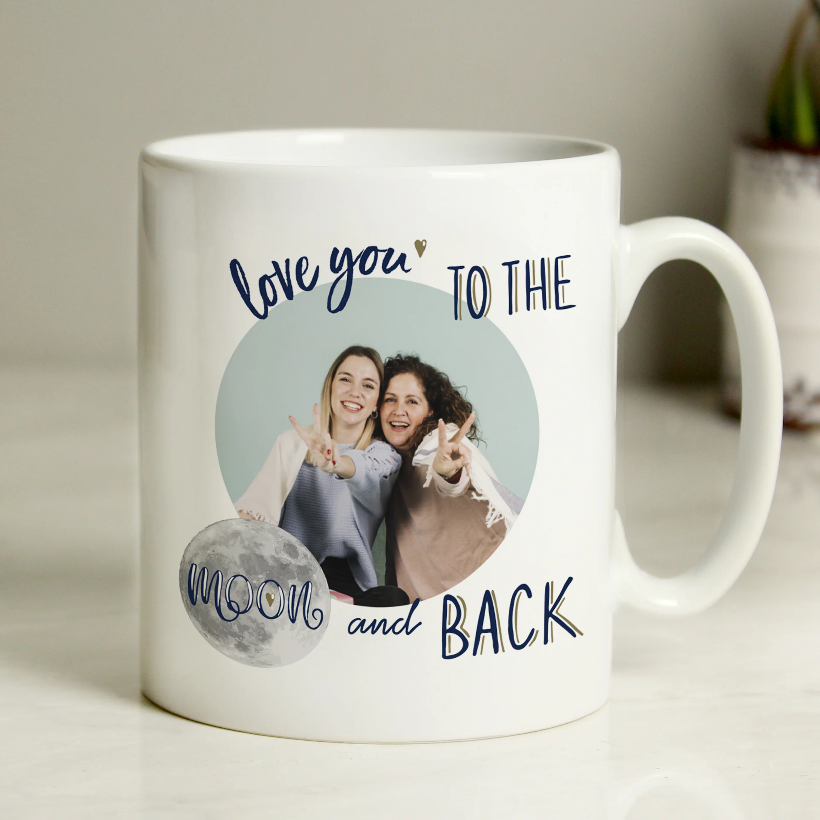 Personalised To The Moon & Back Photo Upload Mug - Image 5