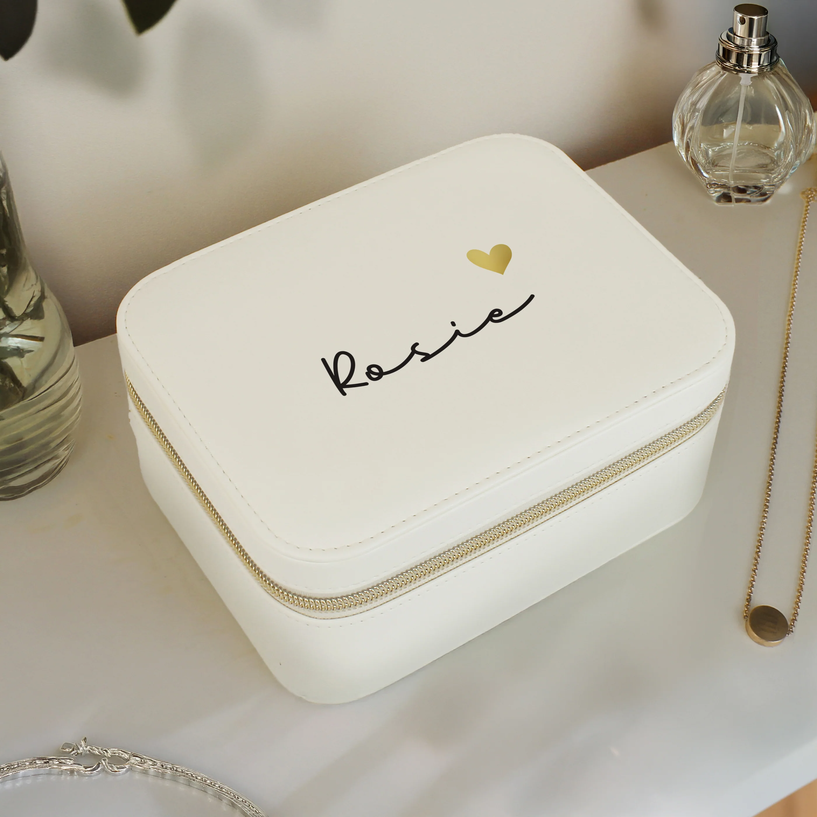 Personalised Travel Jewellery Box