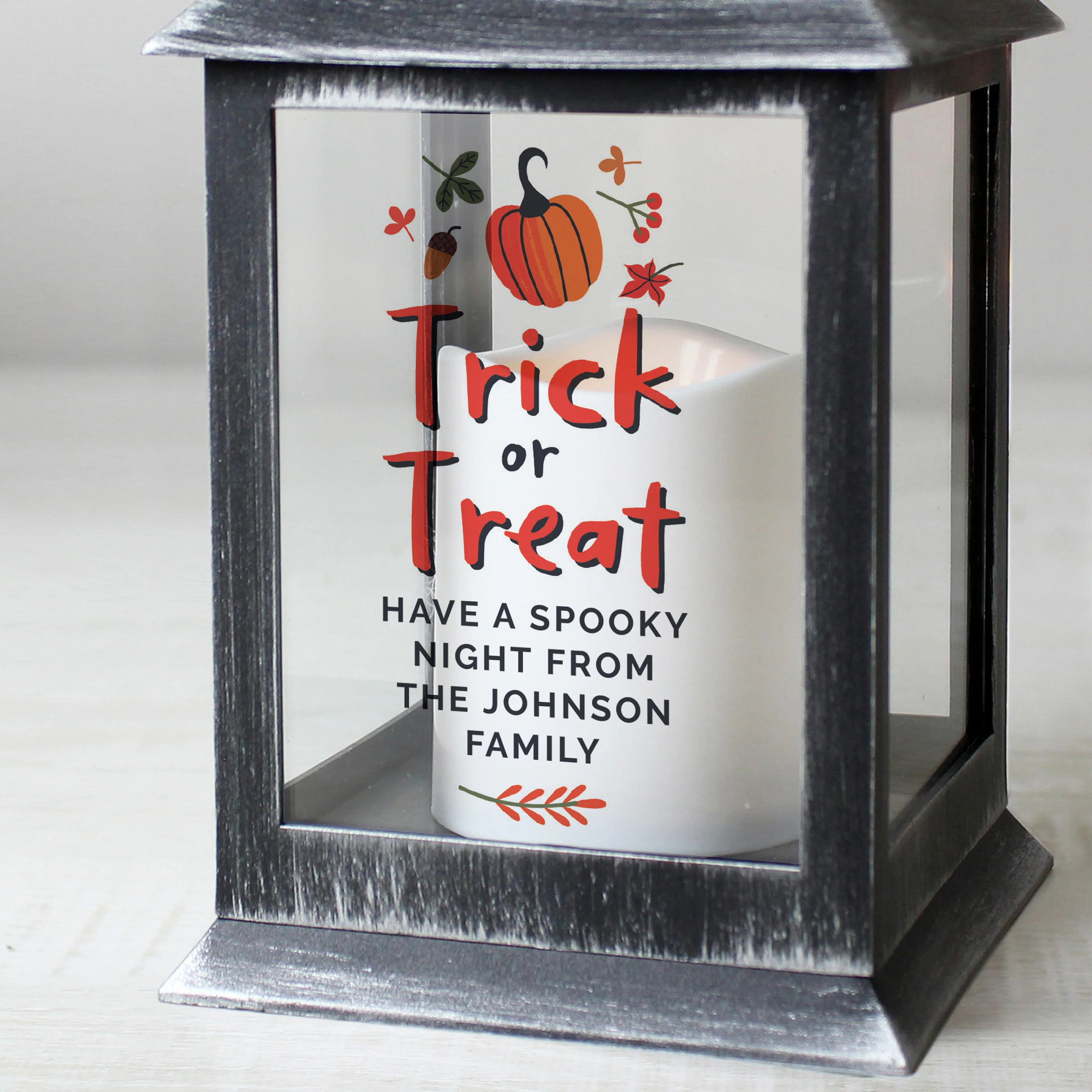 Personalised Trick or Treat Lantern - Image 4