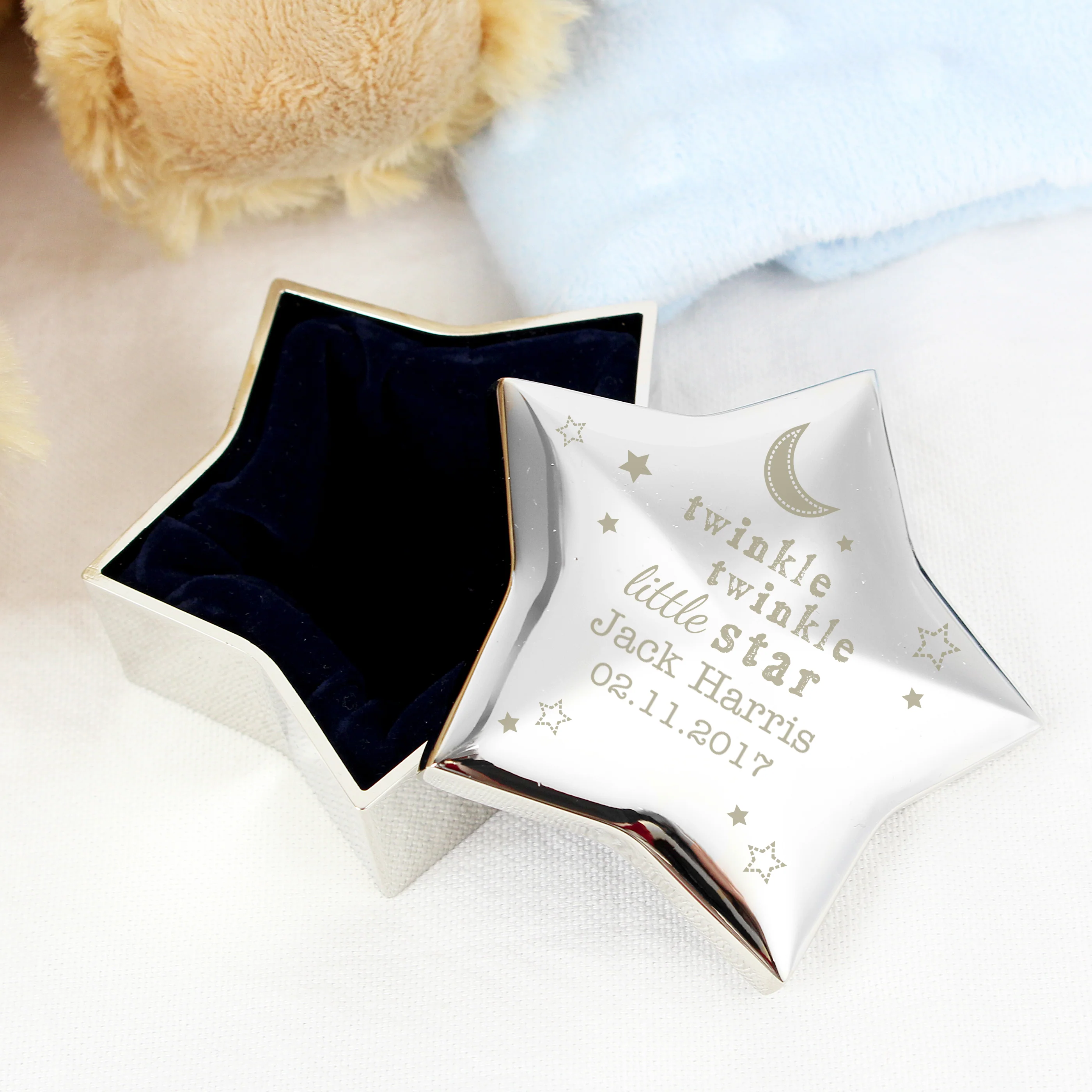 Personalised Twinkle Twinkle Star Trinket Box - Image 3