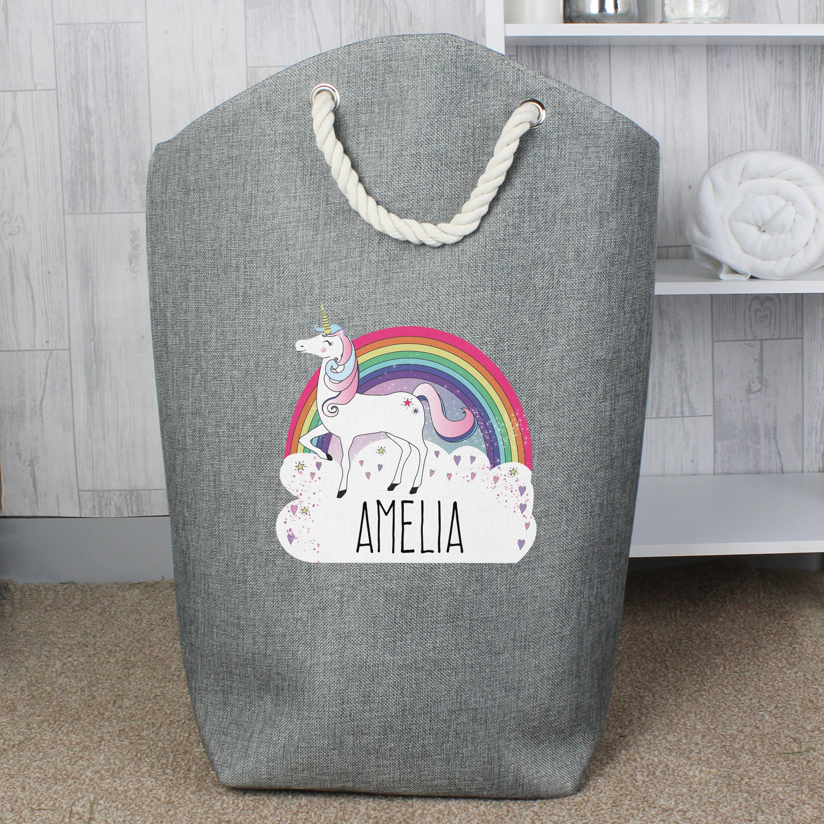 Personalised Unicorn Storage Bag - Image 3