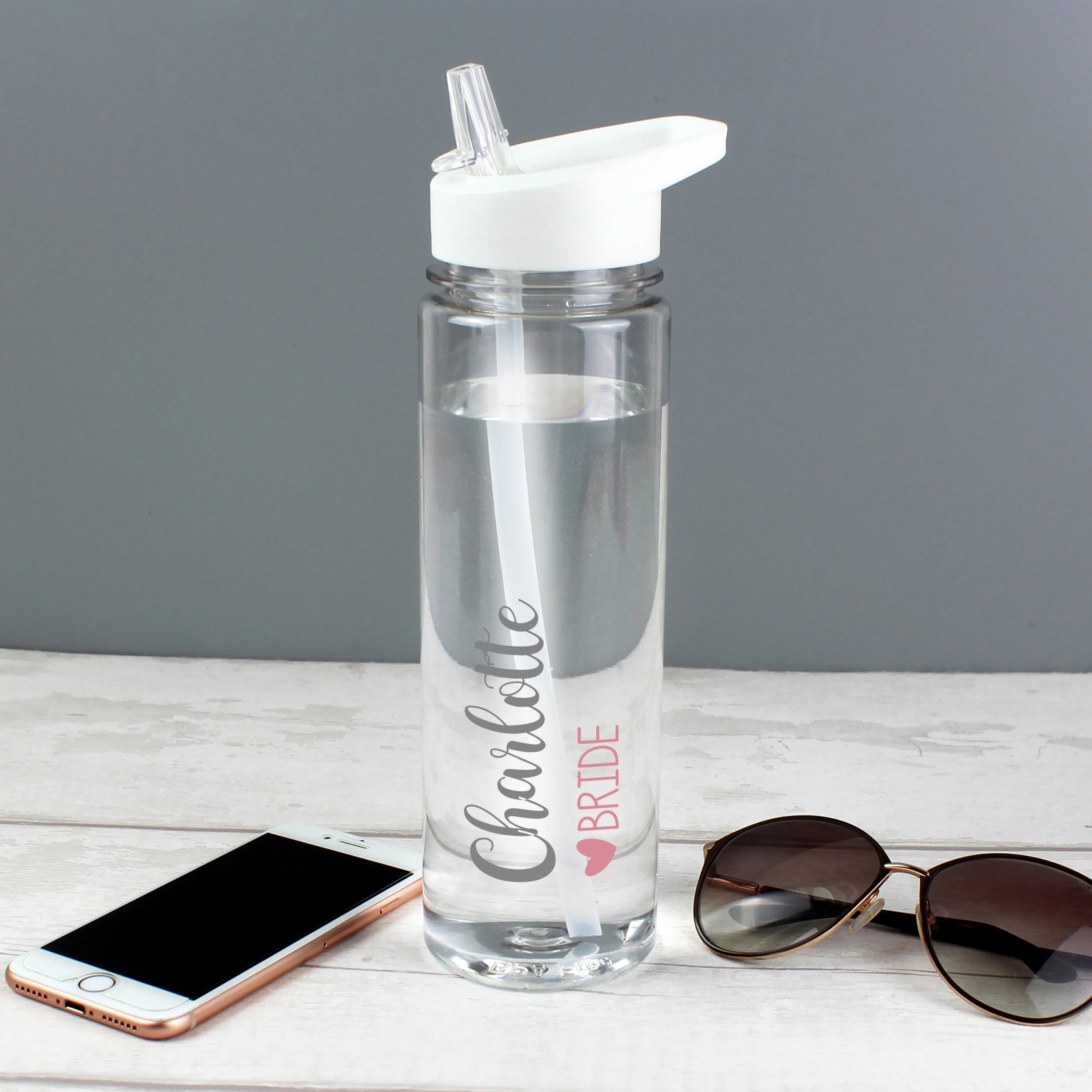 Personalised Wedding Party Water Bottle - Image 2