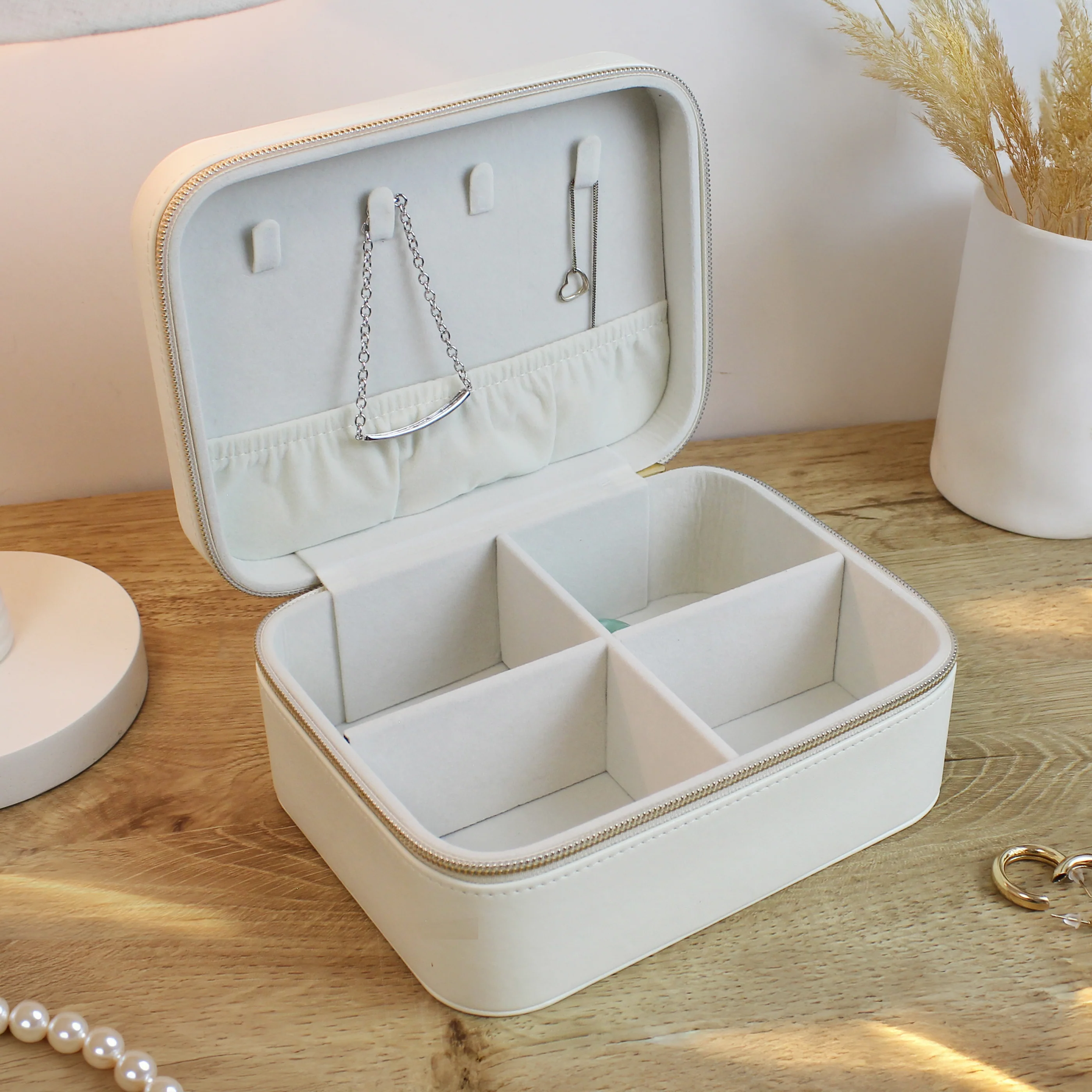 Personalised Wedding Travel Jewellery Box - Image 4
